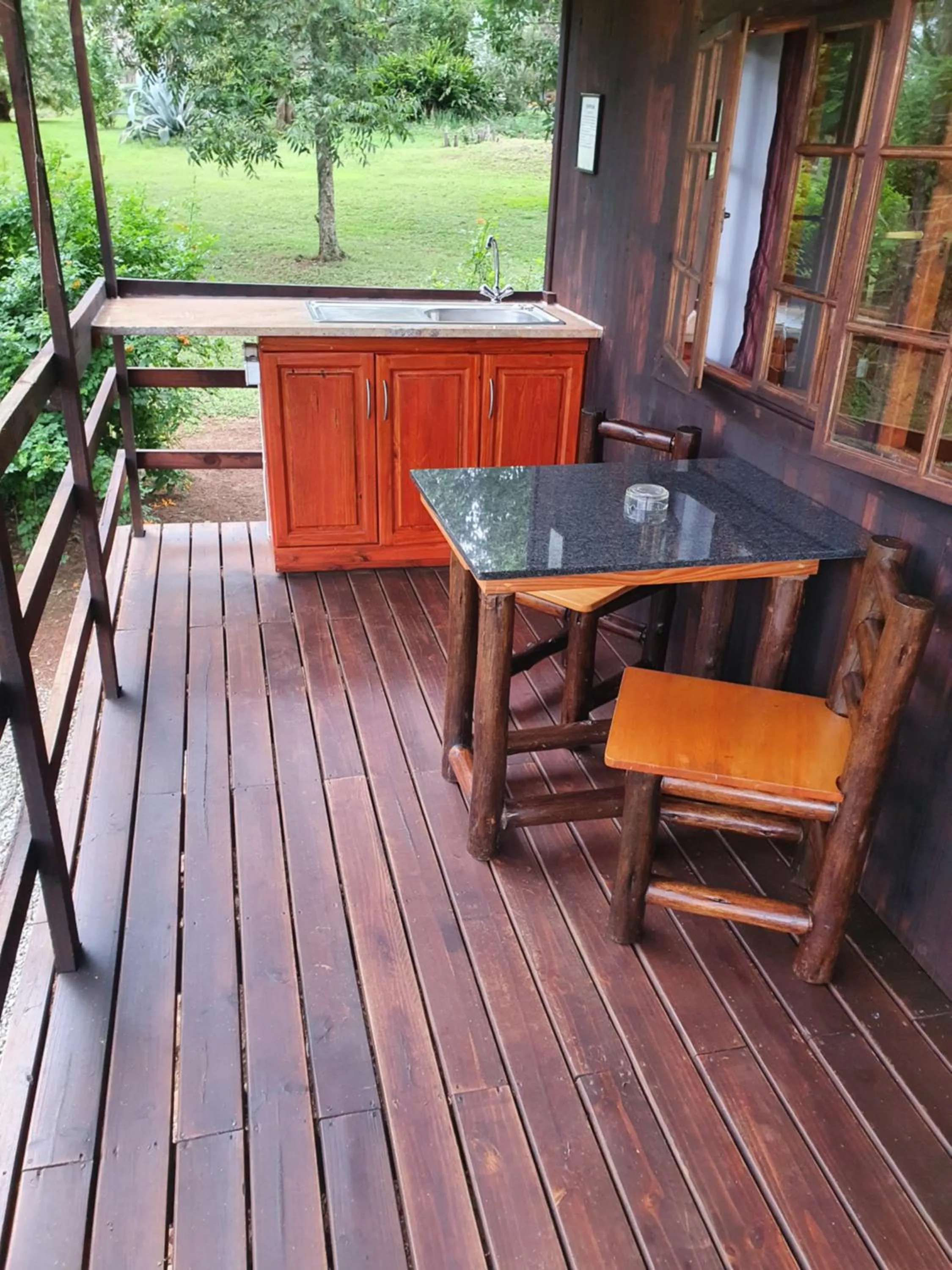 Balcony/Terrace in Thokozani Lodge