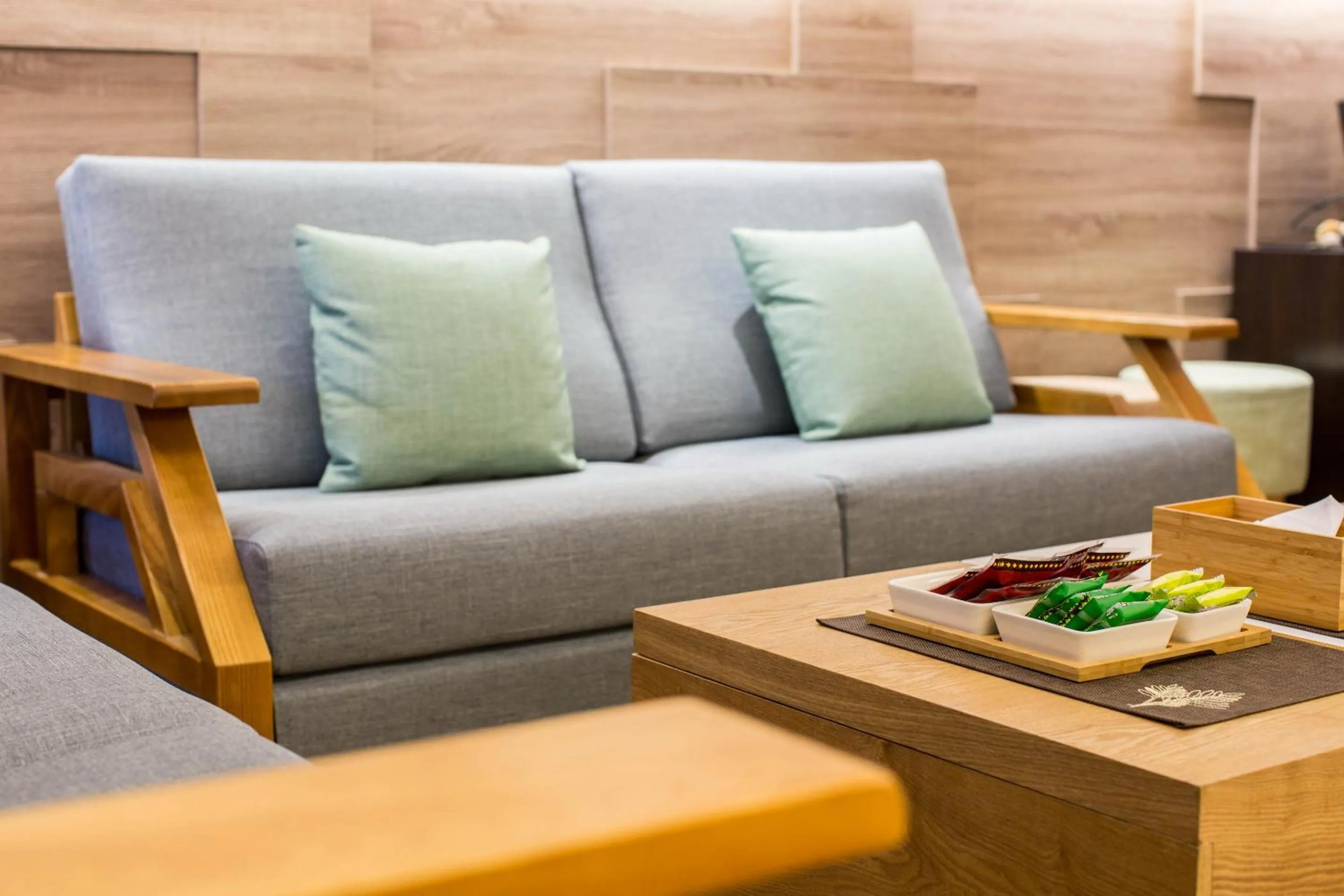 Lobby or reception in Traveller-Inn Zhongzheng Library