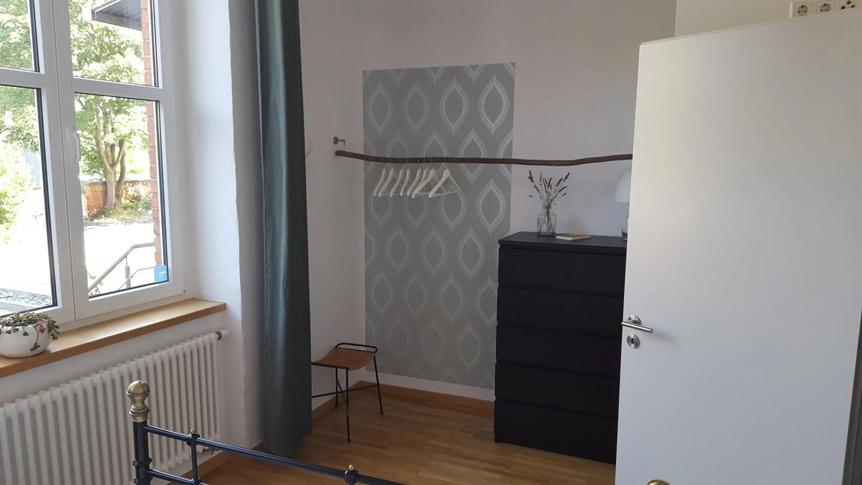 Bedroom in ARYVE JC Studio - Altstadtnahes Boutique Apartment mit Markenmatratzen auf Hotelniveau inklusive kostenfreiem Parkplatz