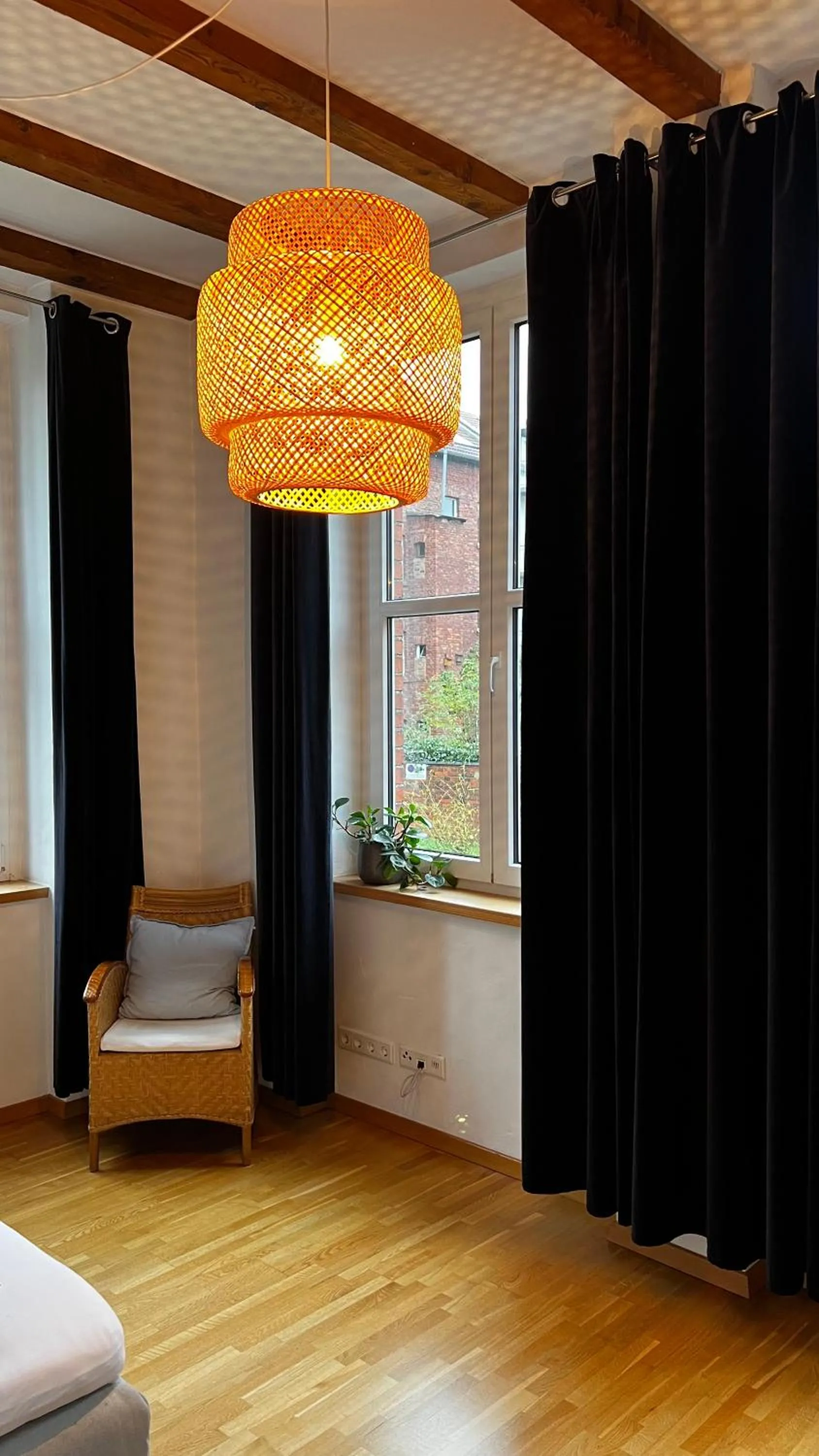 Bedroom, Bed in ARYVE JC Studio - Altstadtnahes Boutique Apartment mit Markenmatratzen auf Hotelniveau inklusive kostenfreiem Parkplatz