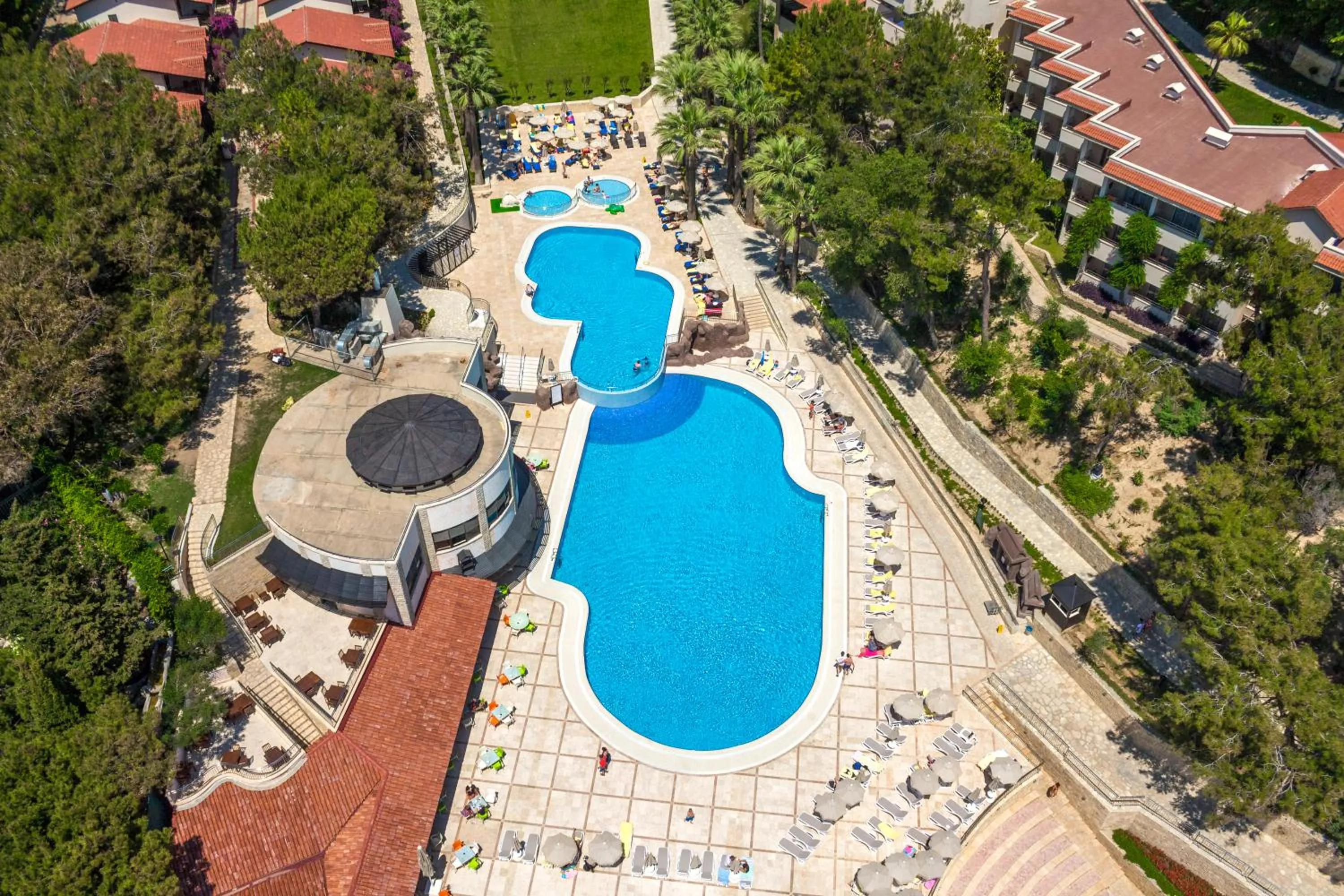 Bird's eye view in Melas Holiday Village
