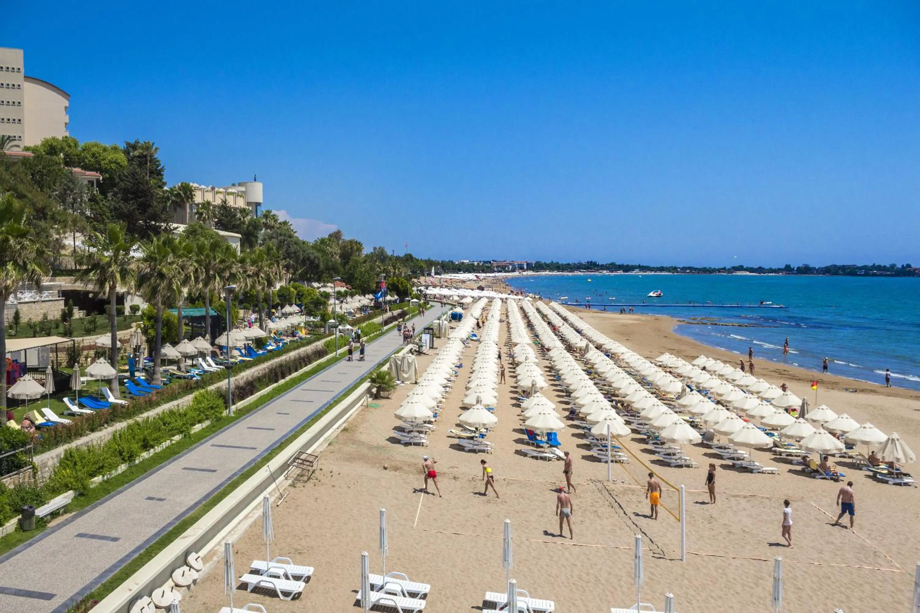 Beach in Melas Holiday Village