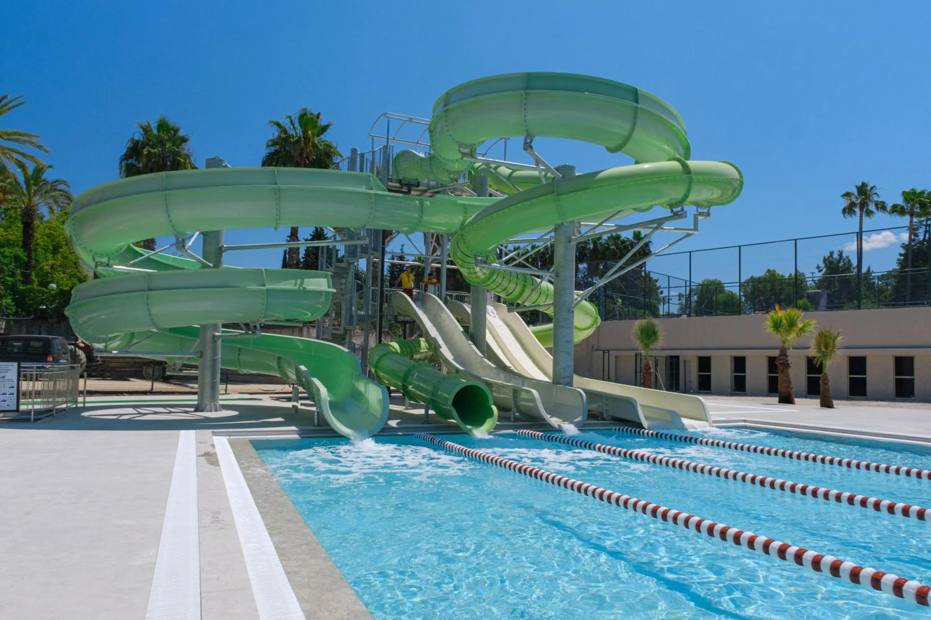 Pool view in Club Melas Privé