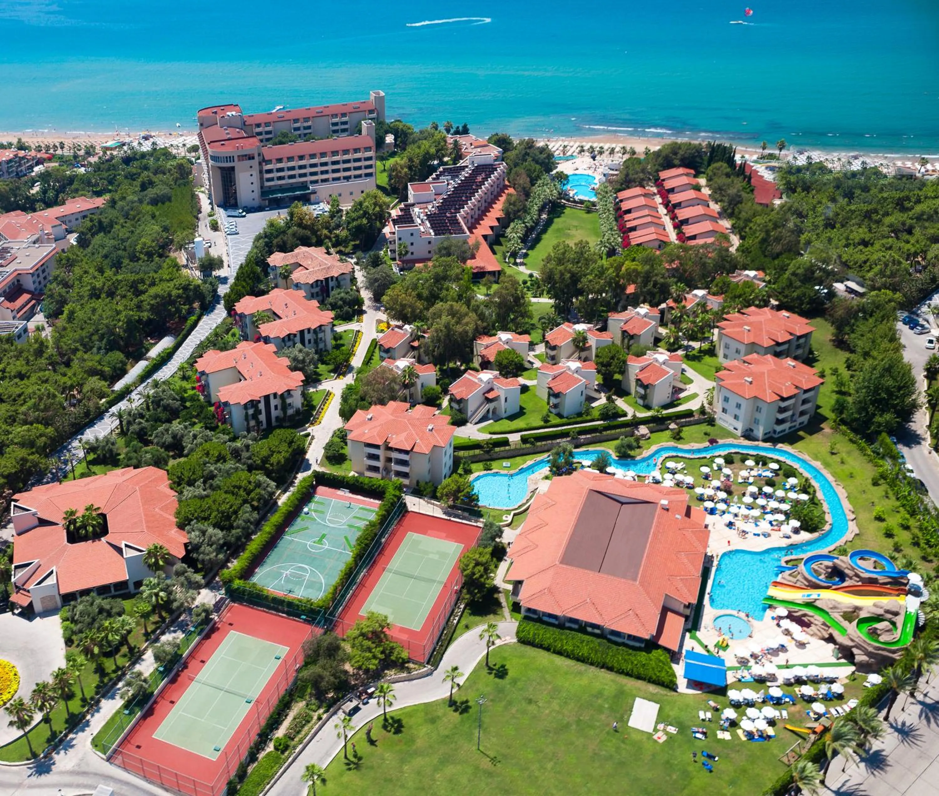 Bird's eye view in Melas Holiday Village