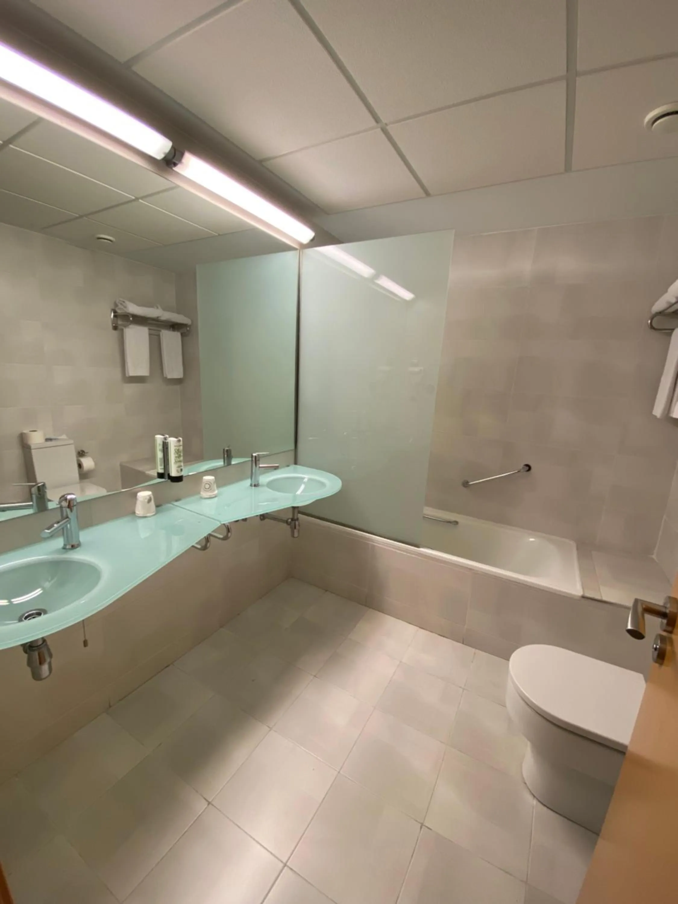 Bathroom in U Hotel Villa-Gomá