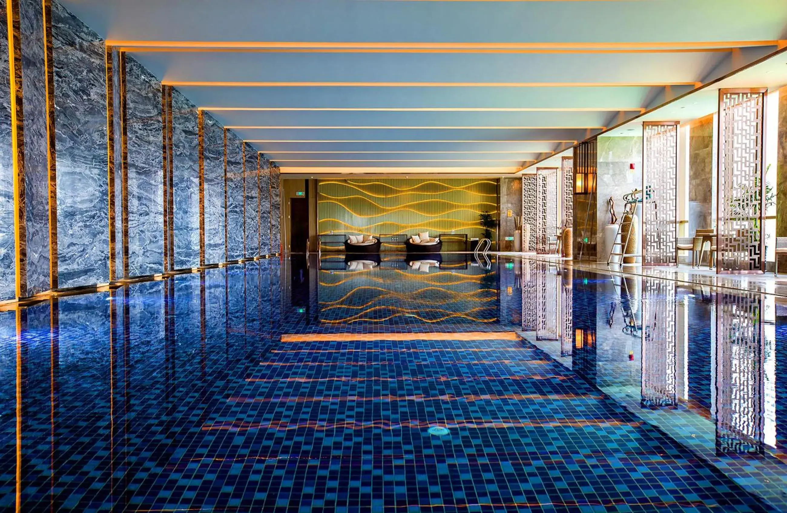 Swimming pool in Wanda Realm Hotel Tai'an Swimming pool in Wanda Realm Hotel Tai'an