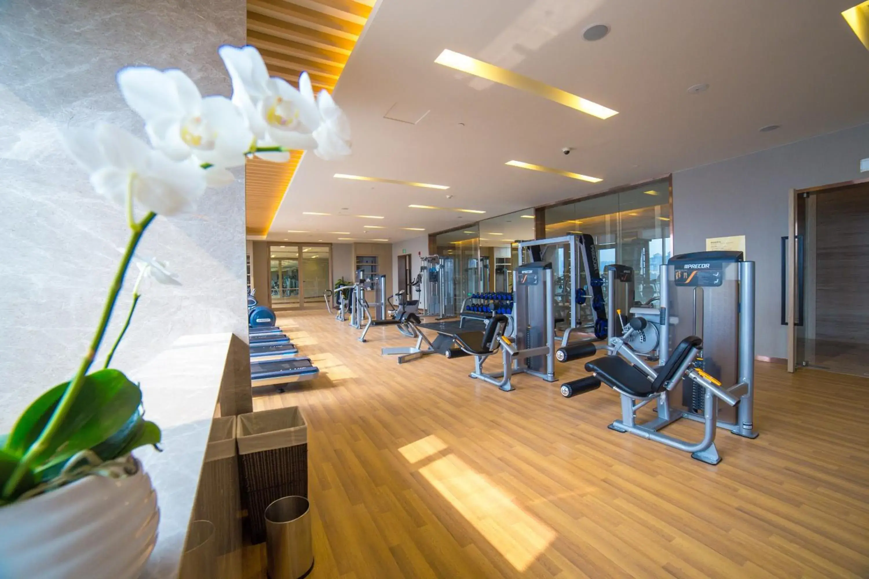 Fitness centre/facilities in Wanda Realm Hotel Tai'an Fitness centre/facilities in Wanda Realm Hotel Tai'an