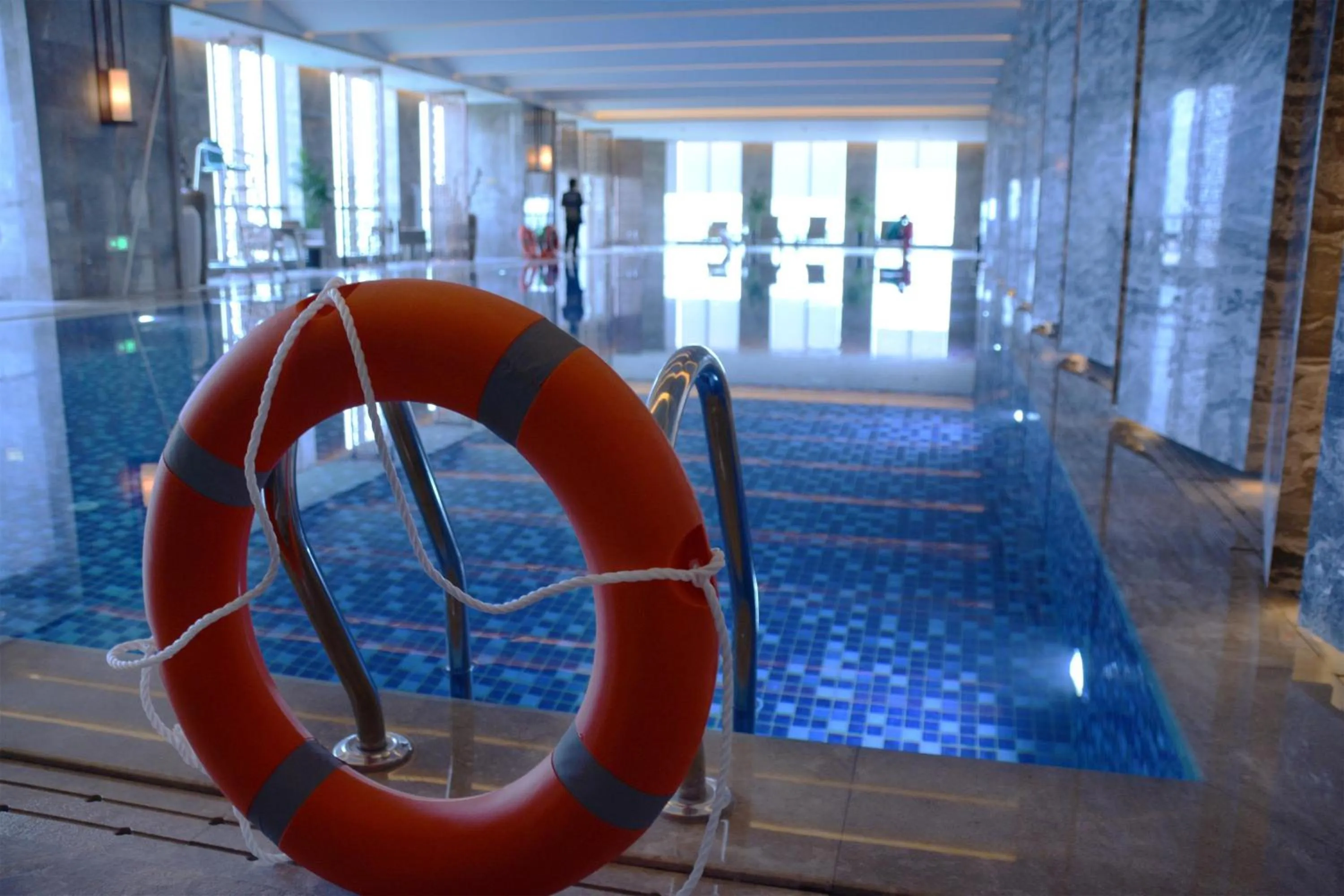 Swimming pool in Wanda Realm Hotel Tai'an