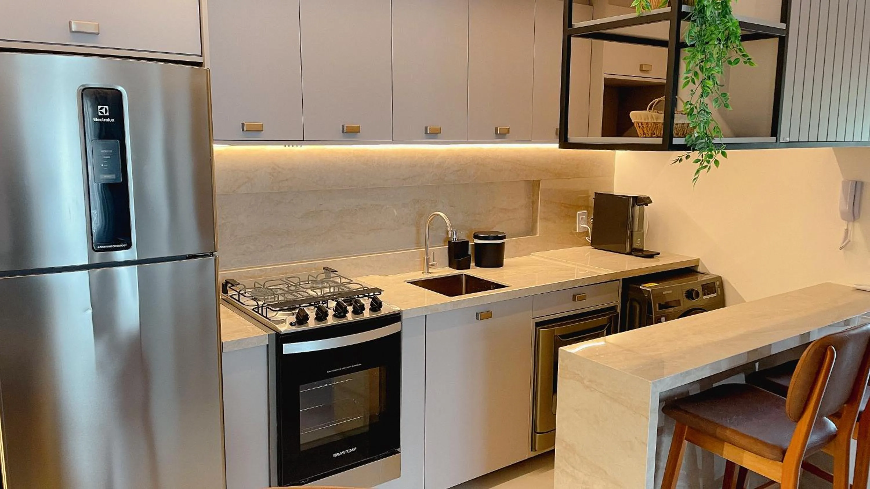 Apartment with Sea View in Jardins Almare Apart Hotel