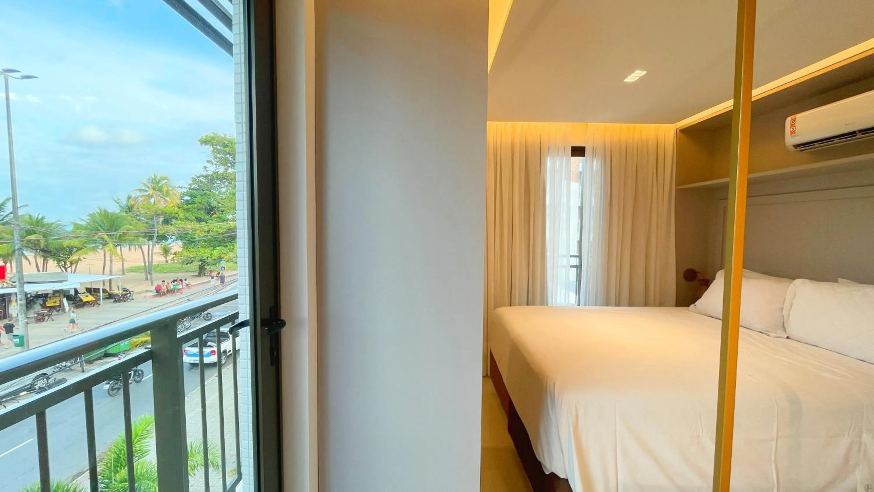 Apartment with Sea View in Jardins Almare Apart Hotel
