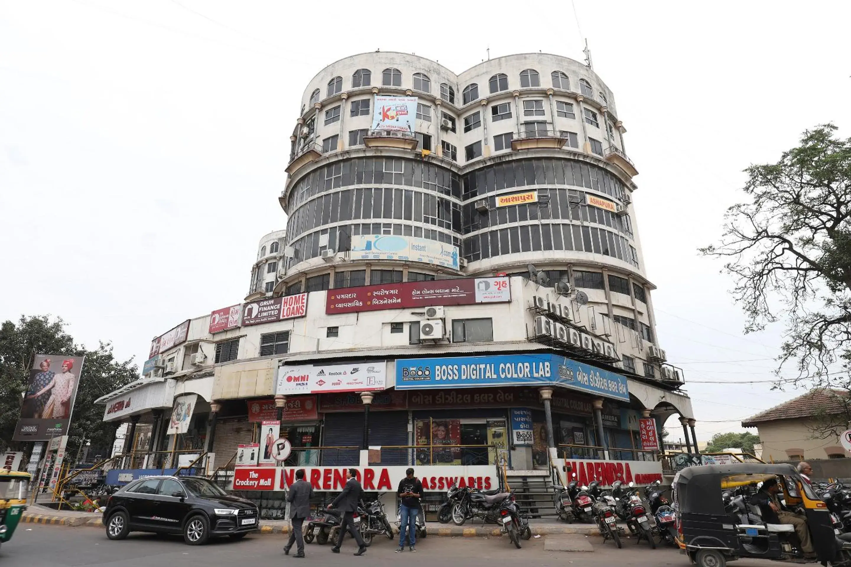 City view in Hotel Nova Cross Road City view in Hotel Nova Cross Road