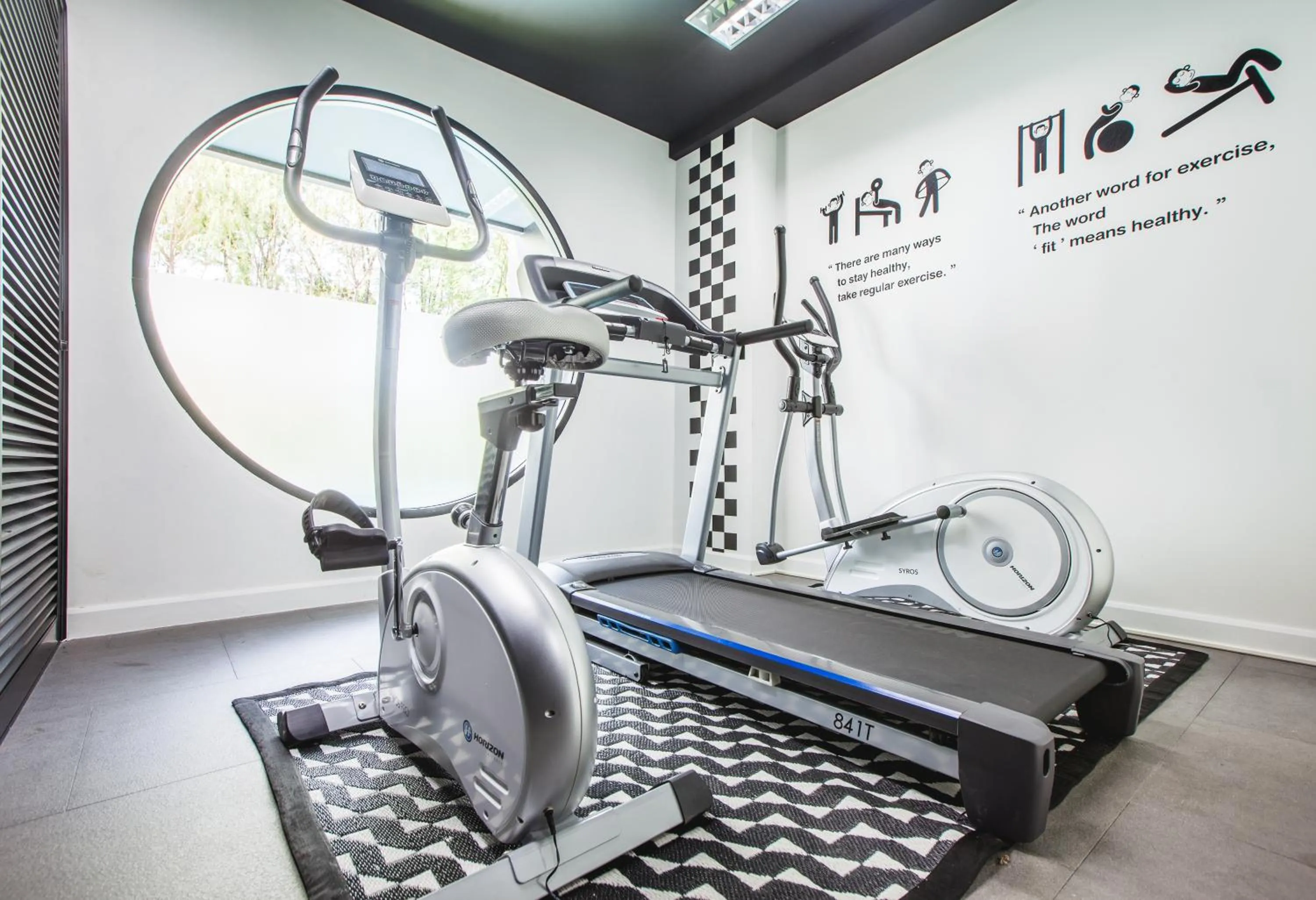 Fitness centre/facilities in Blu Monkey Hub and Hotel Phuket Town- Free All Day Coworking space