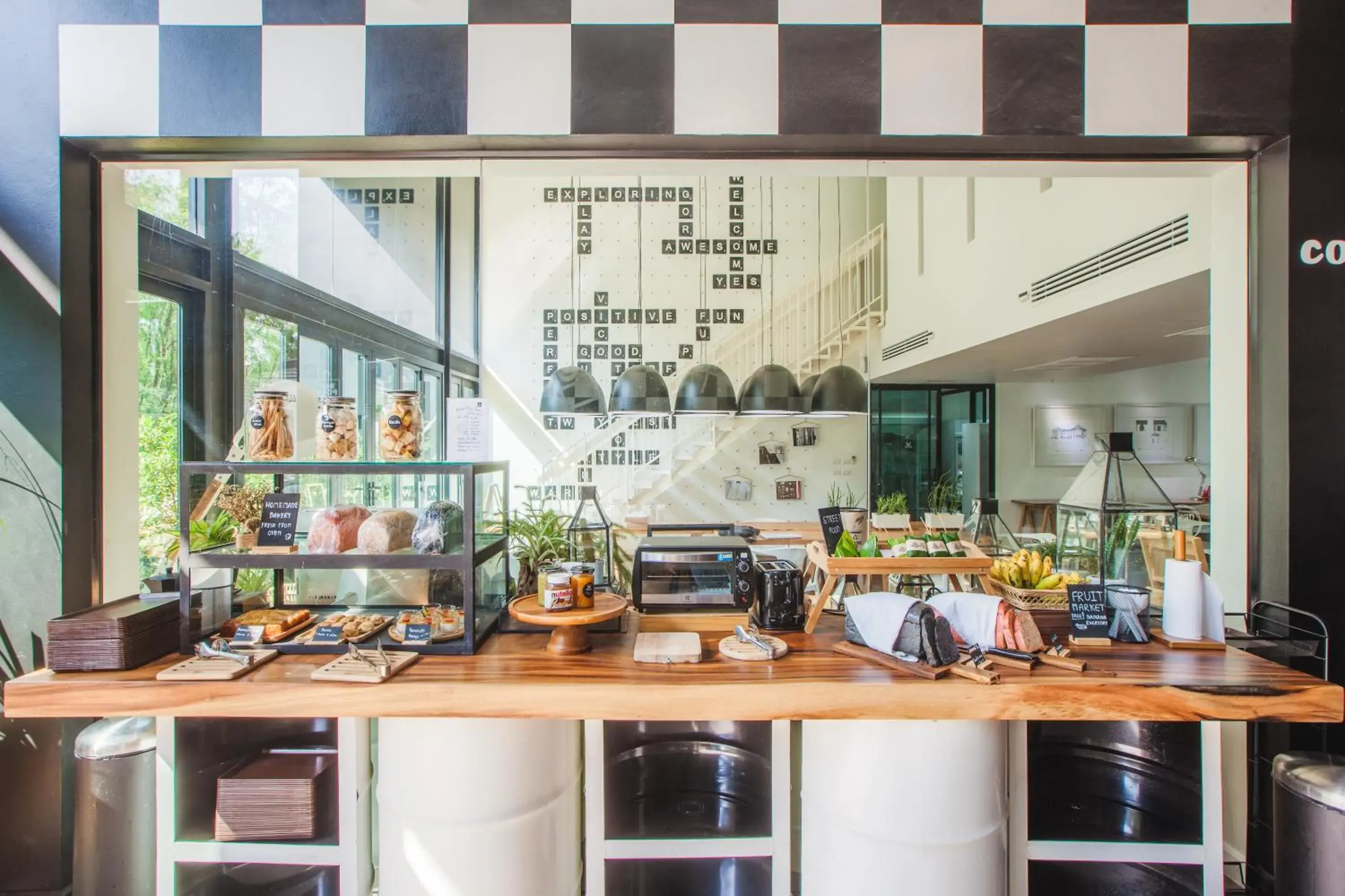 Breakfast in Blu Monkey Hub and Hotel Phuket Town- Free All Day Coworking space Breakfast in Blu Monkey Hub and Hotel Phuket Town- Free All Day Coworking space