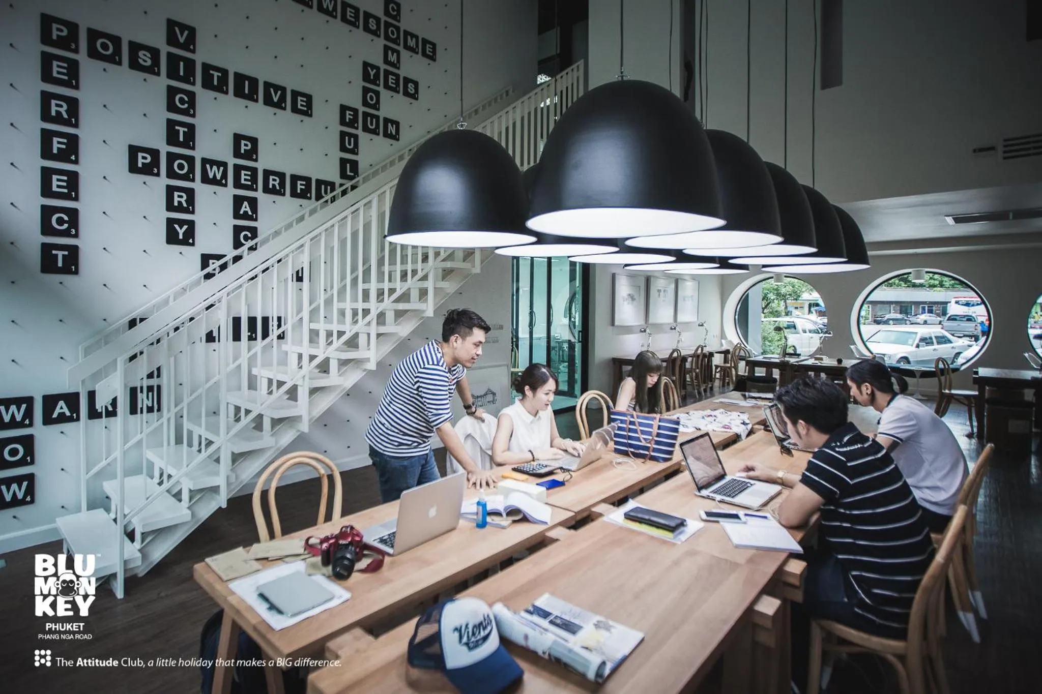 Meeting/conference room in Blu Monkey Hub and Hotel Phuket Town- Free All Day Coworking space