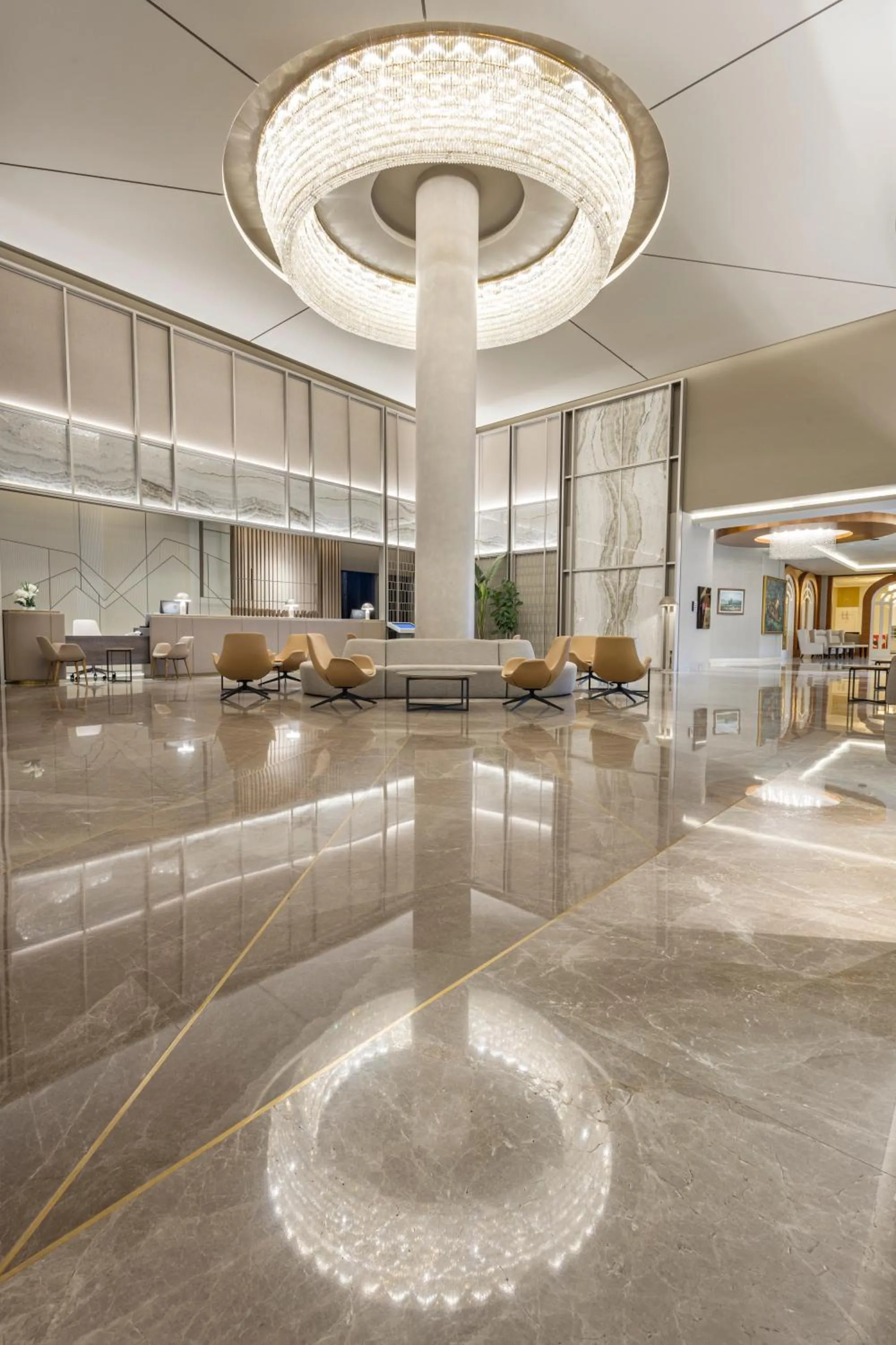 Lobby or reception in Melas Resort Hotel