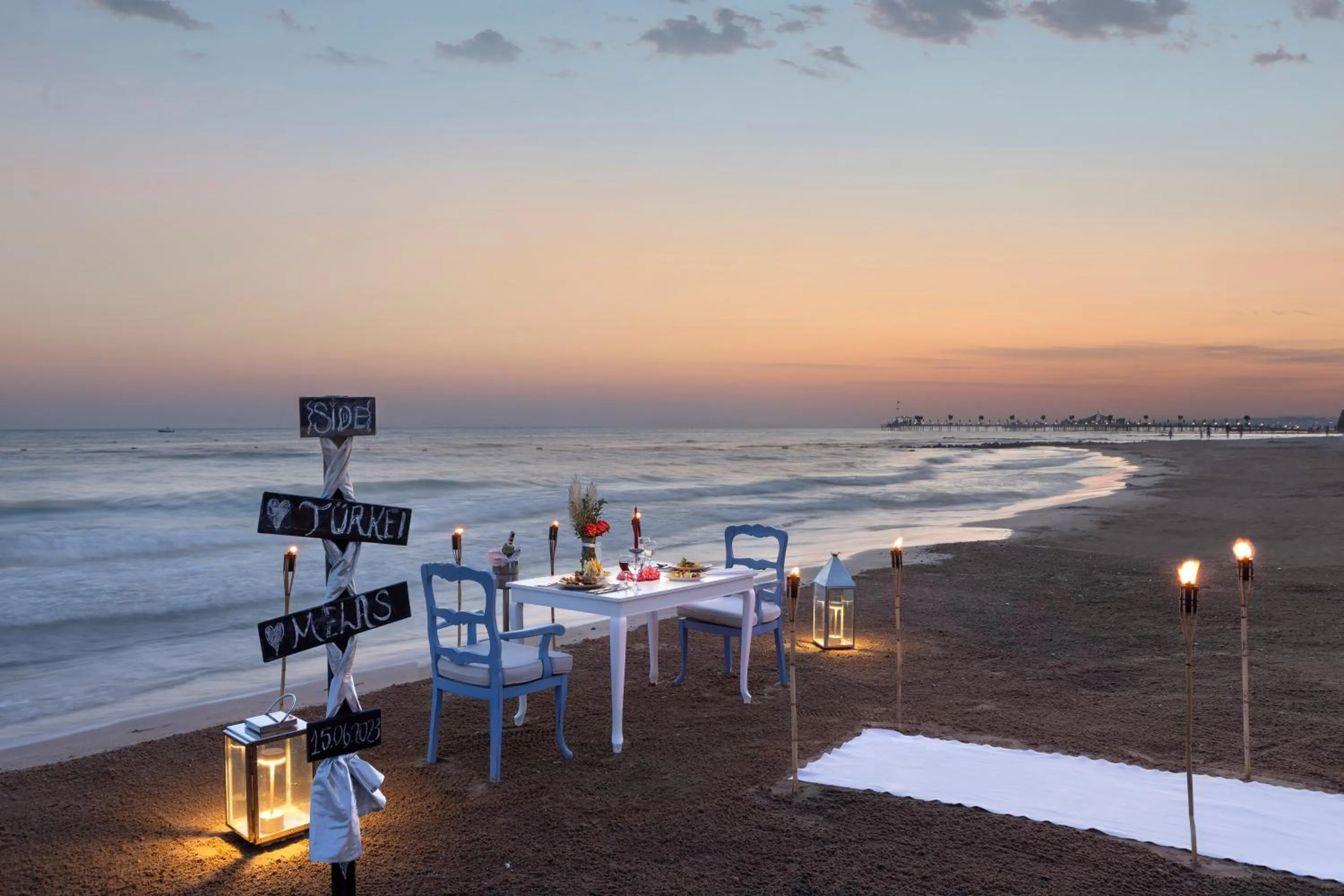 Beach in Melas Resort Hotel