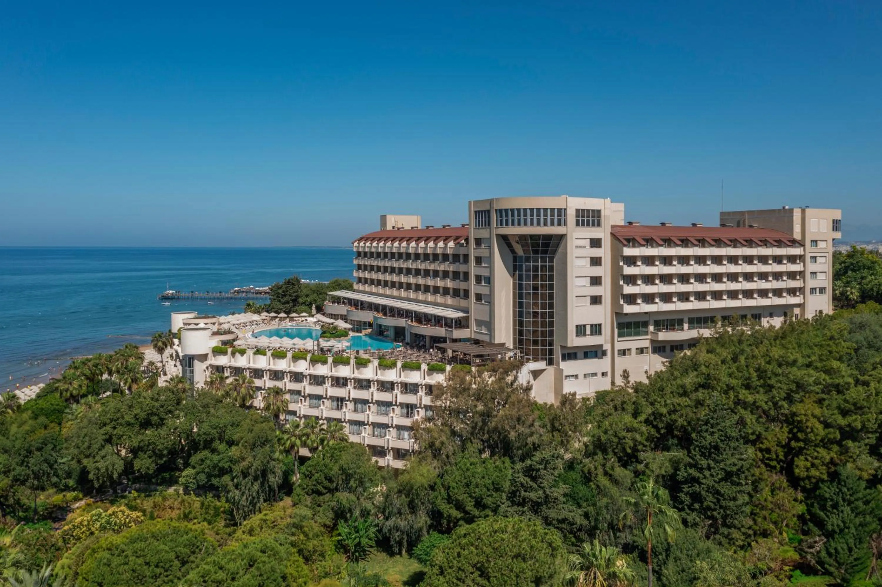 Property building in Melas Resort Hotel