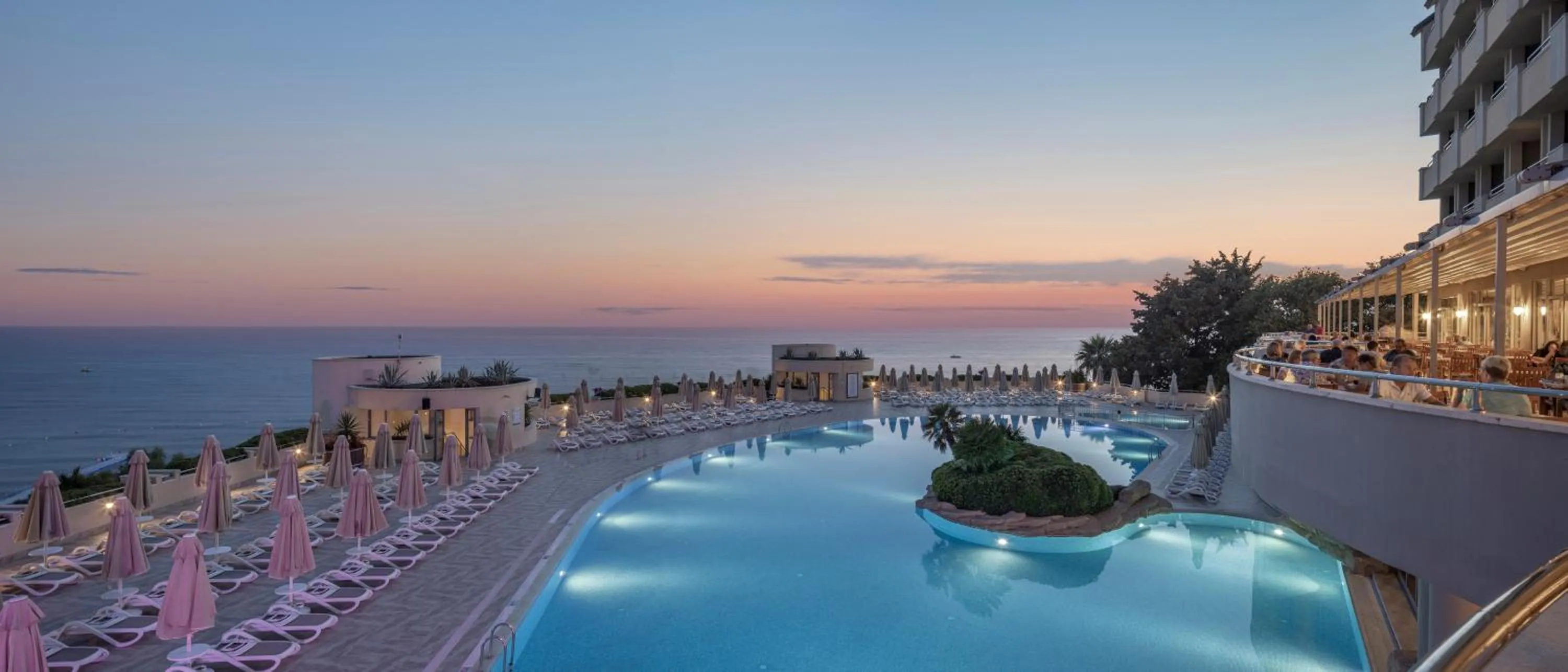 Property building in Melas Resort Hotel