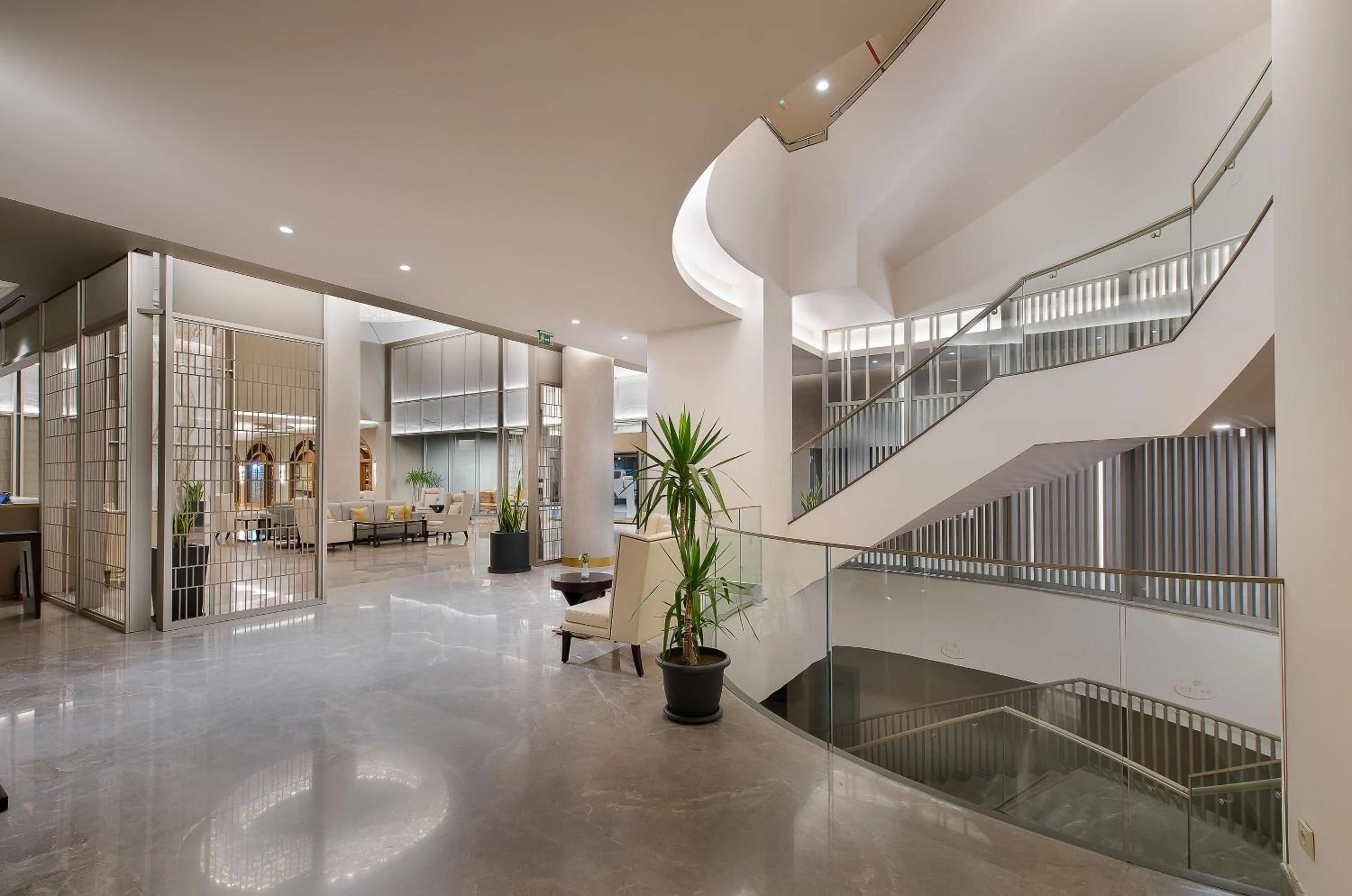 Lobby or reception in Melas Resort Hotel