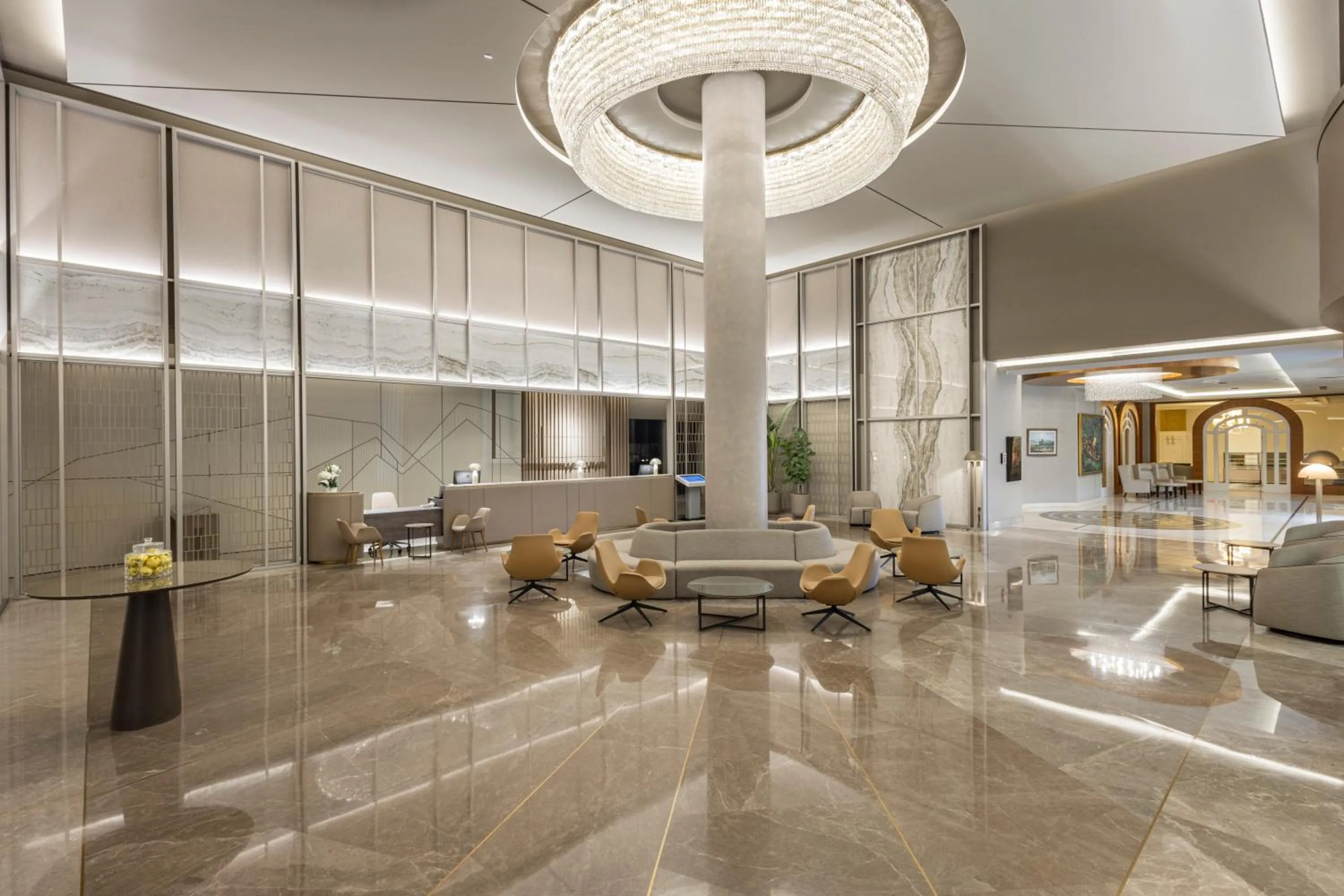 Lobby or reception in Melas Resort Hotel