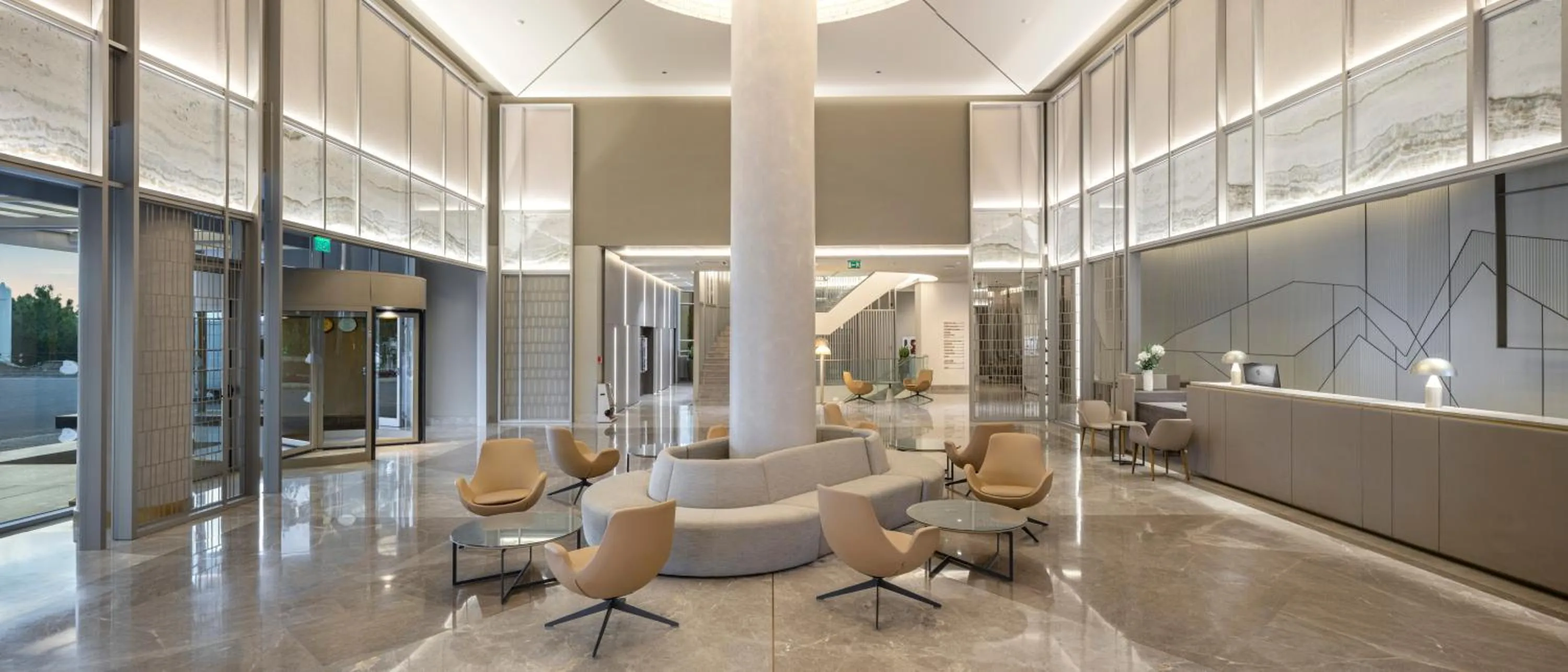 Lobby or reception in Melas Resort Hotel