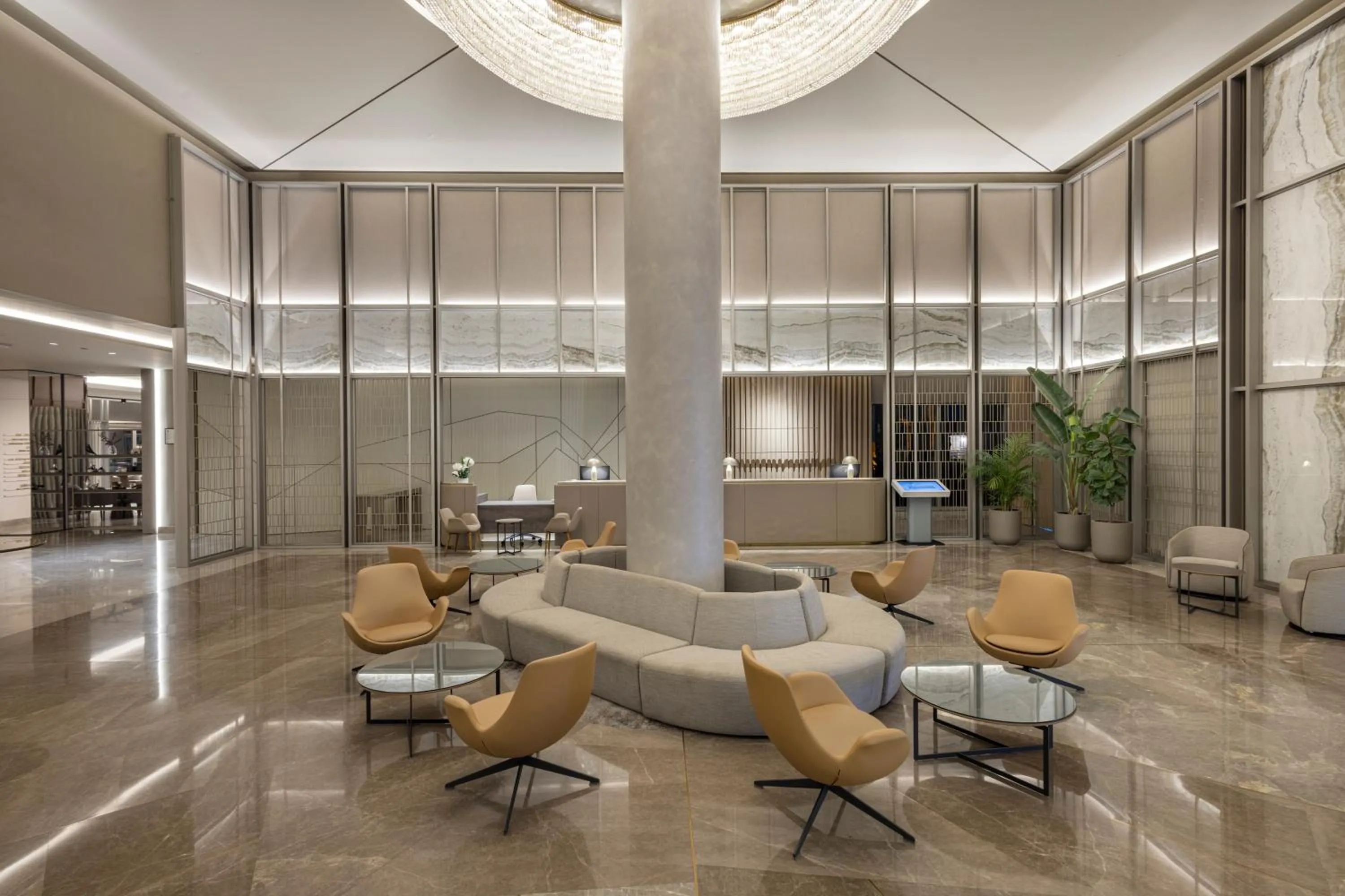 Lobby or reception in Melas Resort Hotel