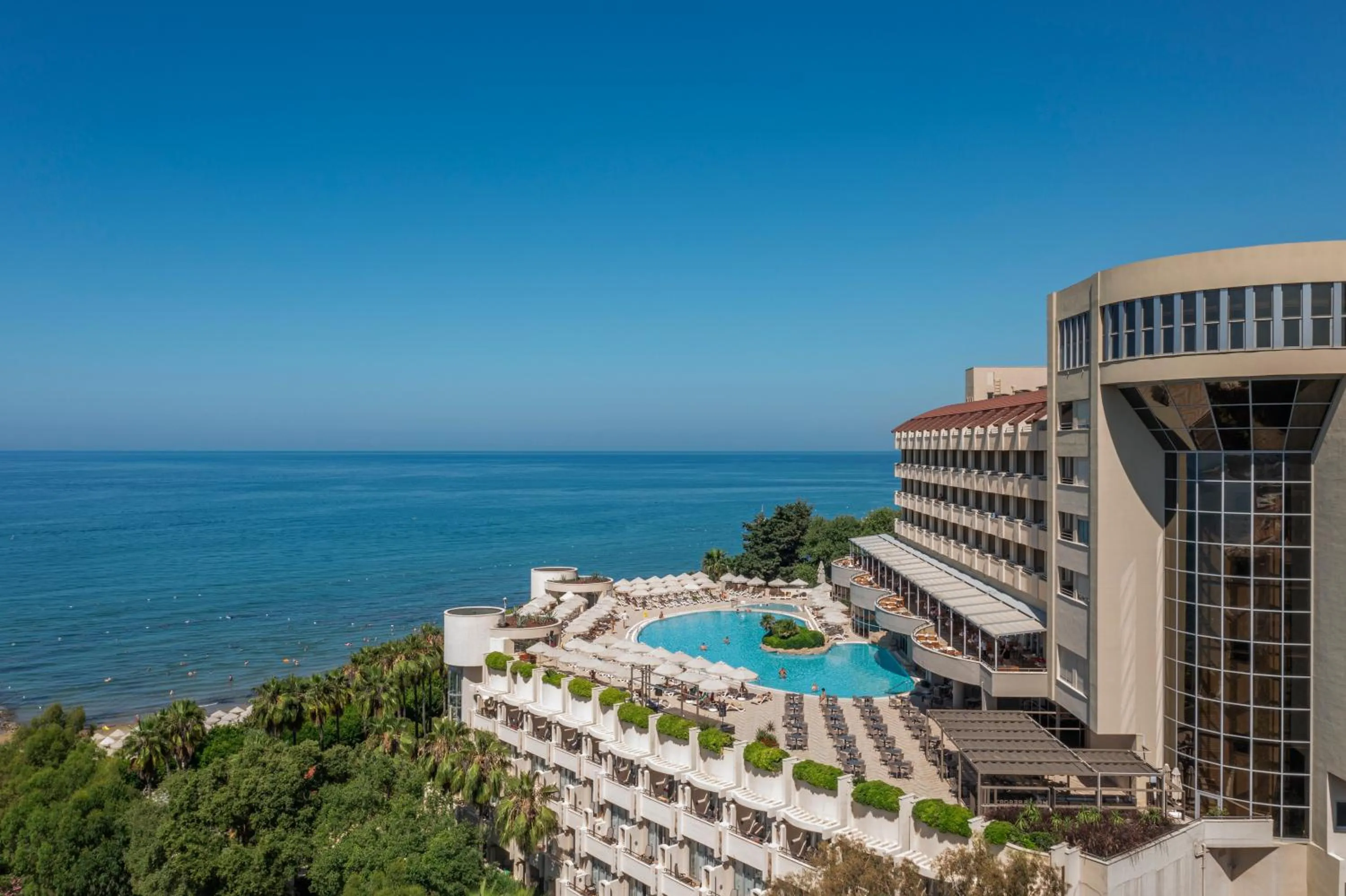 Property building in Melas Resort Hotel