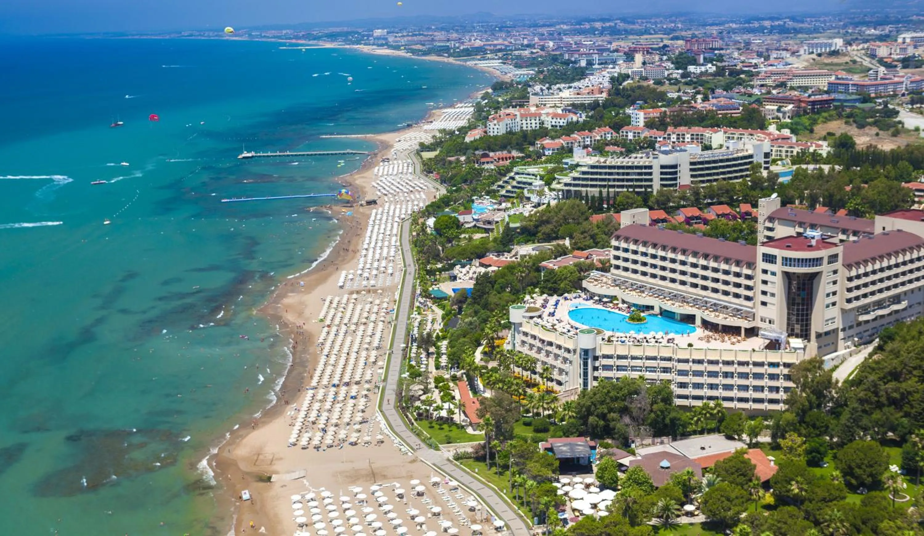 Bird's eye view in Melas Resort Hotel