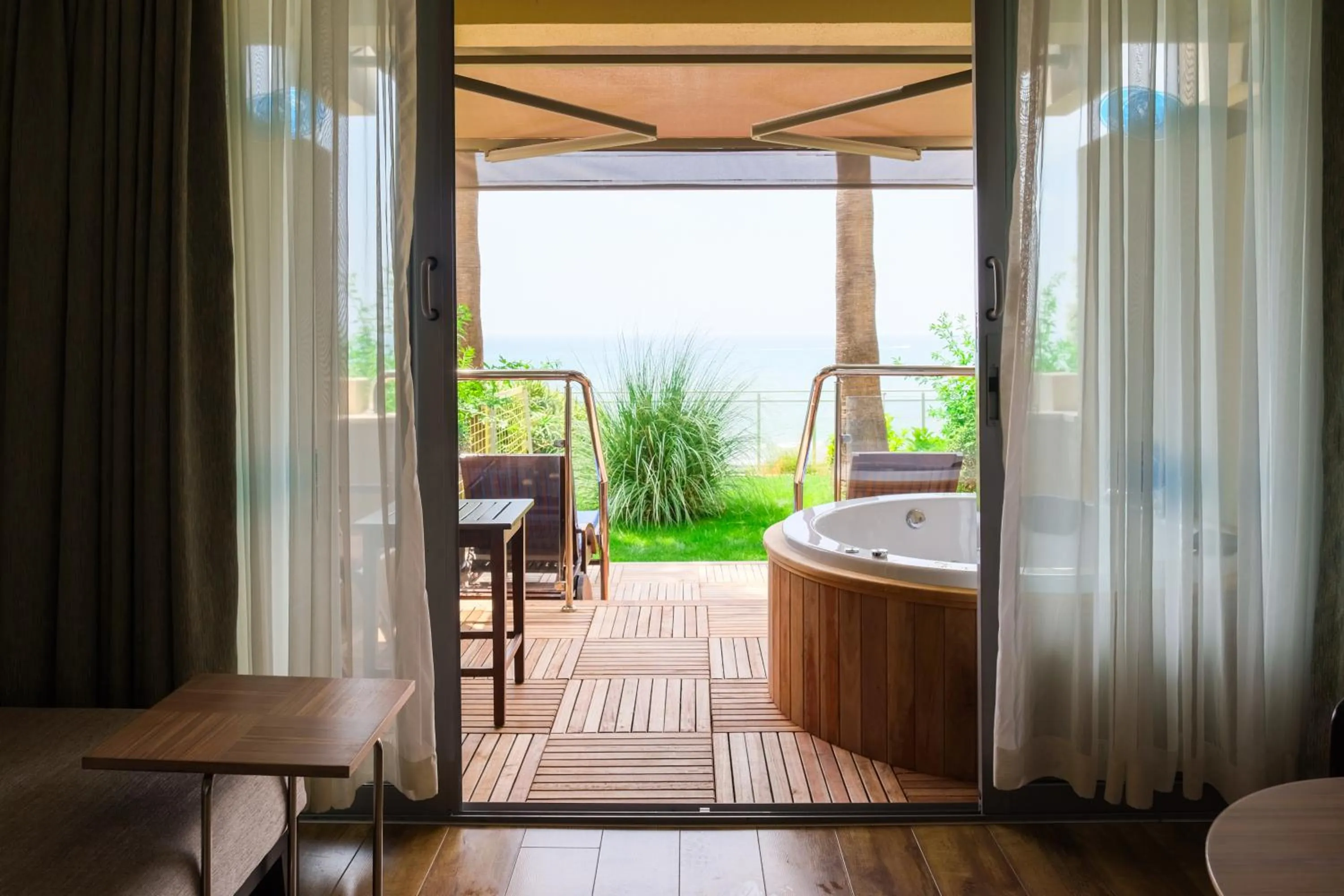 Balcony/Terrace in Melas Resort Hotel