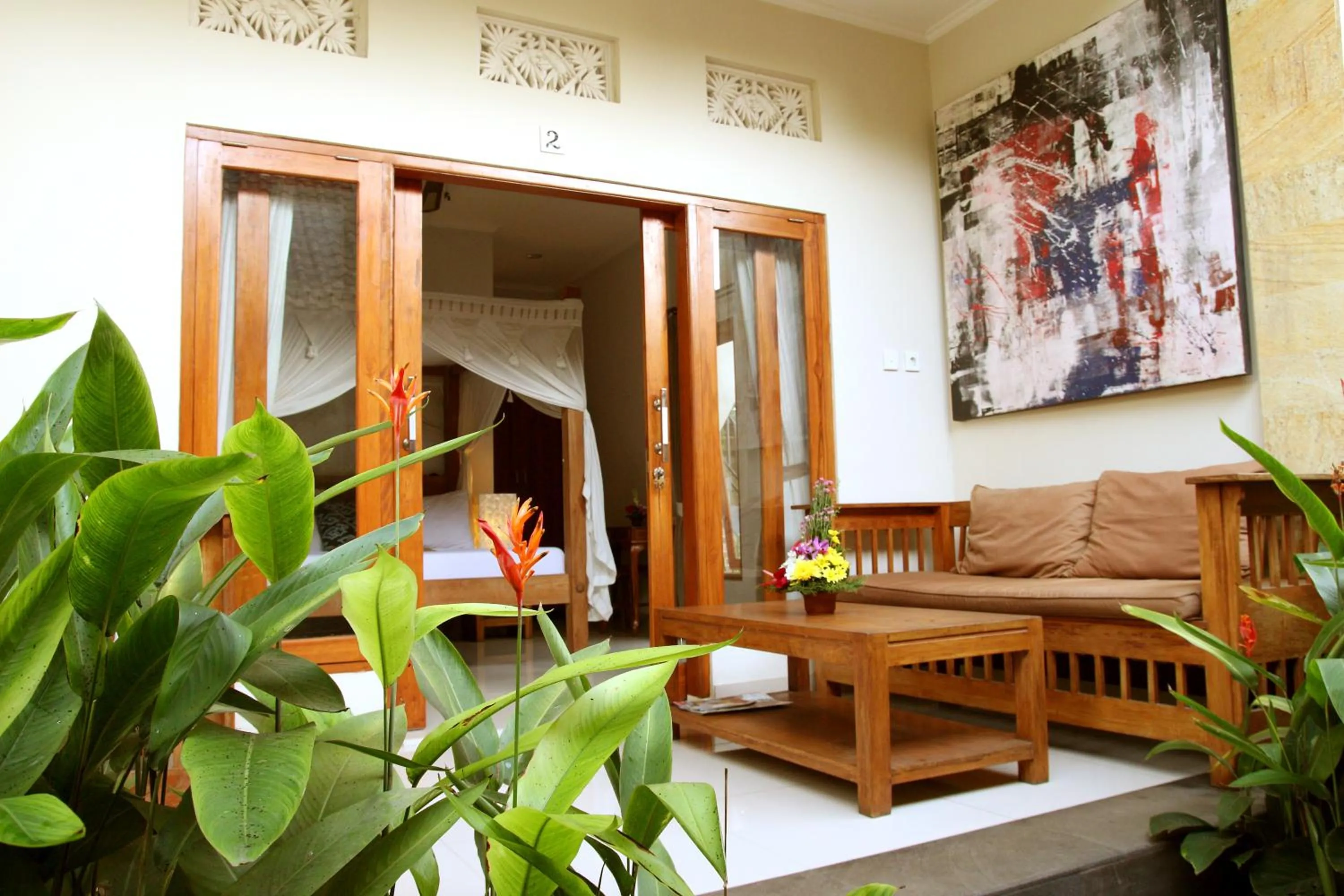 Balcony/Terrace in Suryadina Guest House