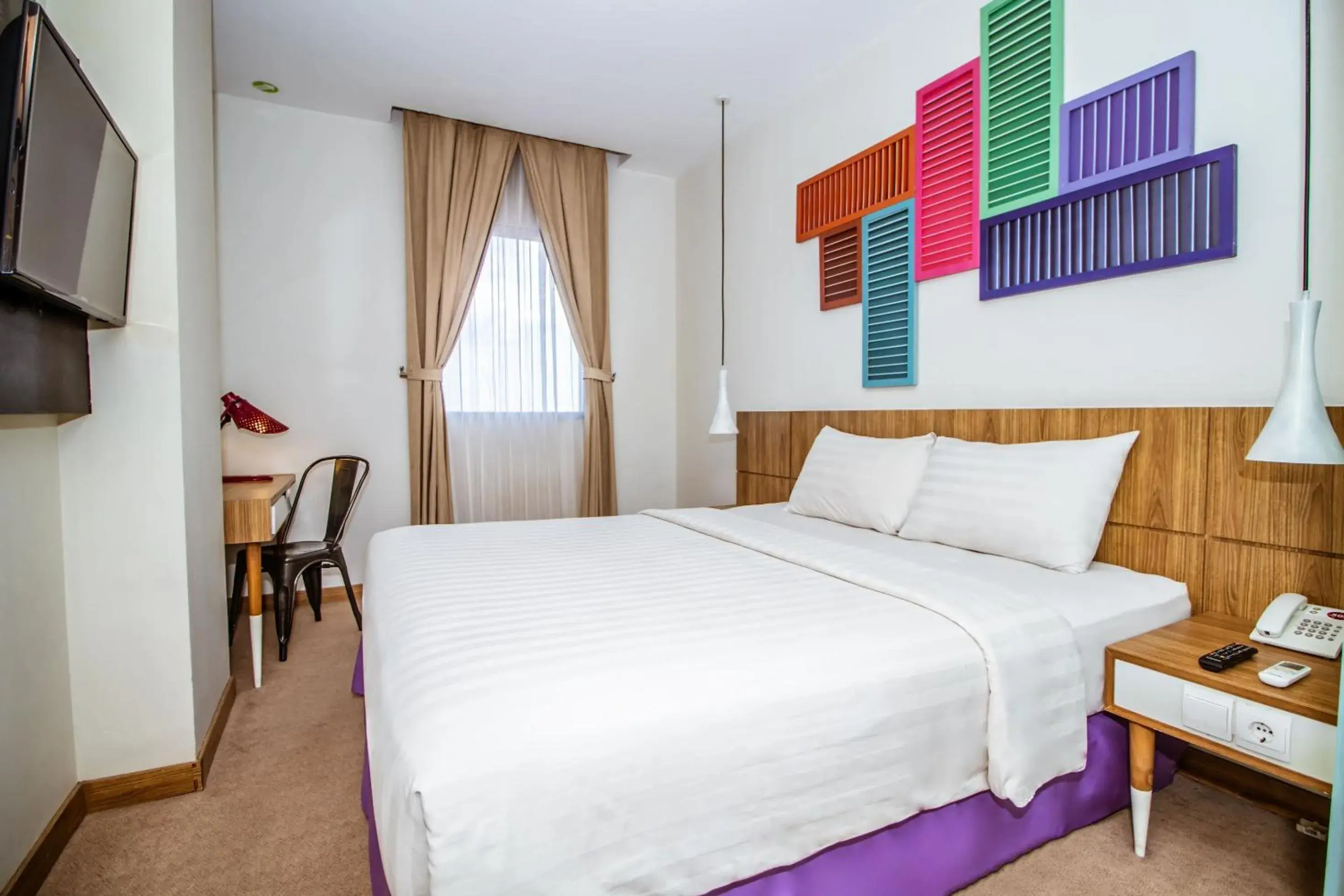 Bedroom, Bed in Tjokro Style Yogyakarta Bedroom, Bed in Tjokro Style Yogyakarta