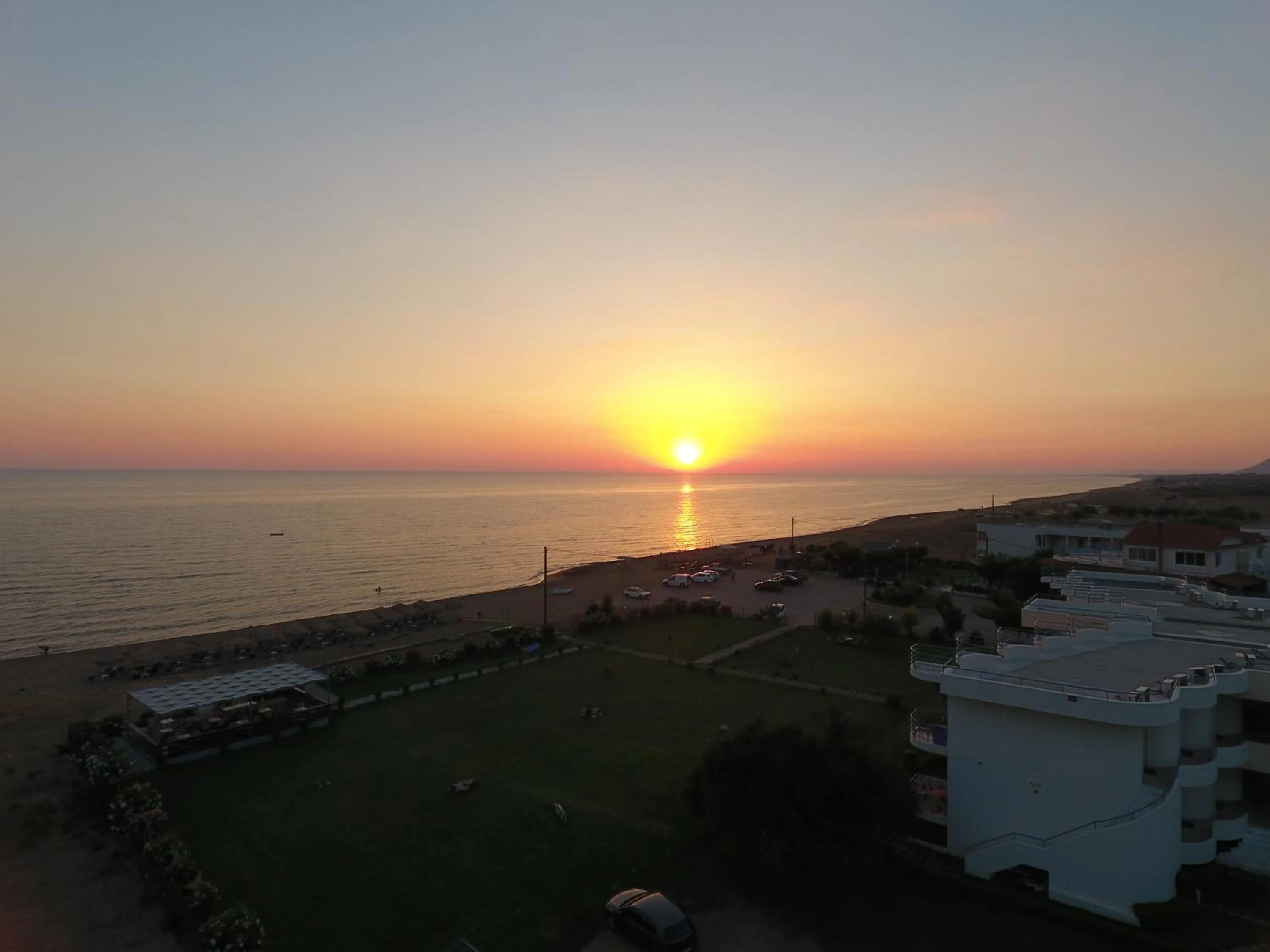 Sea view in Ostria Hotel Kakovatos Beach