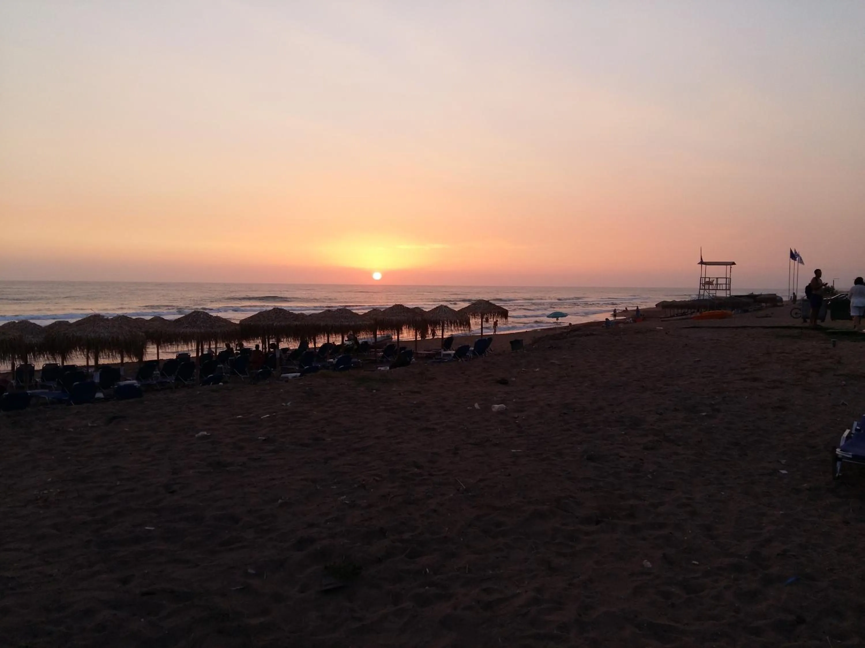 Beach in Ostria Hotel Kakovatos Beach