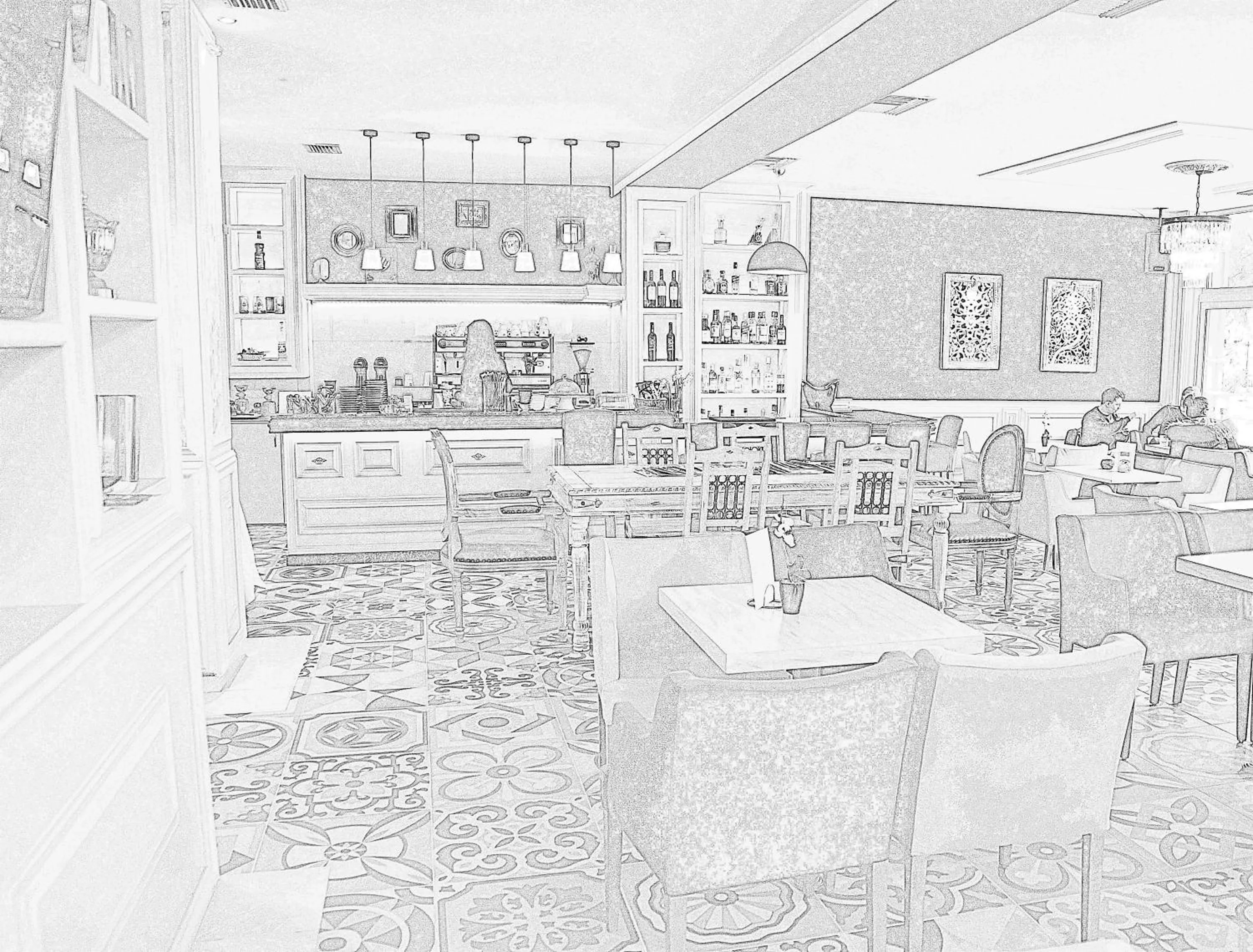 Lounge or bar in Iridanos