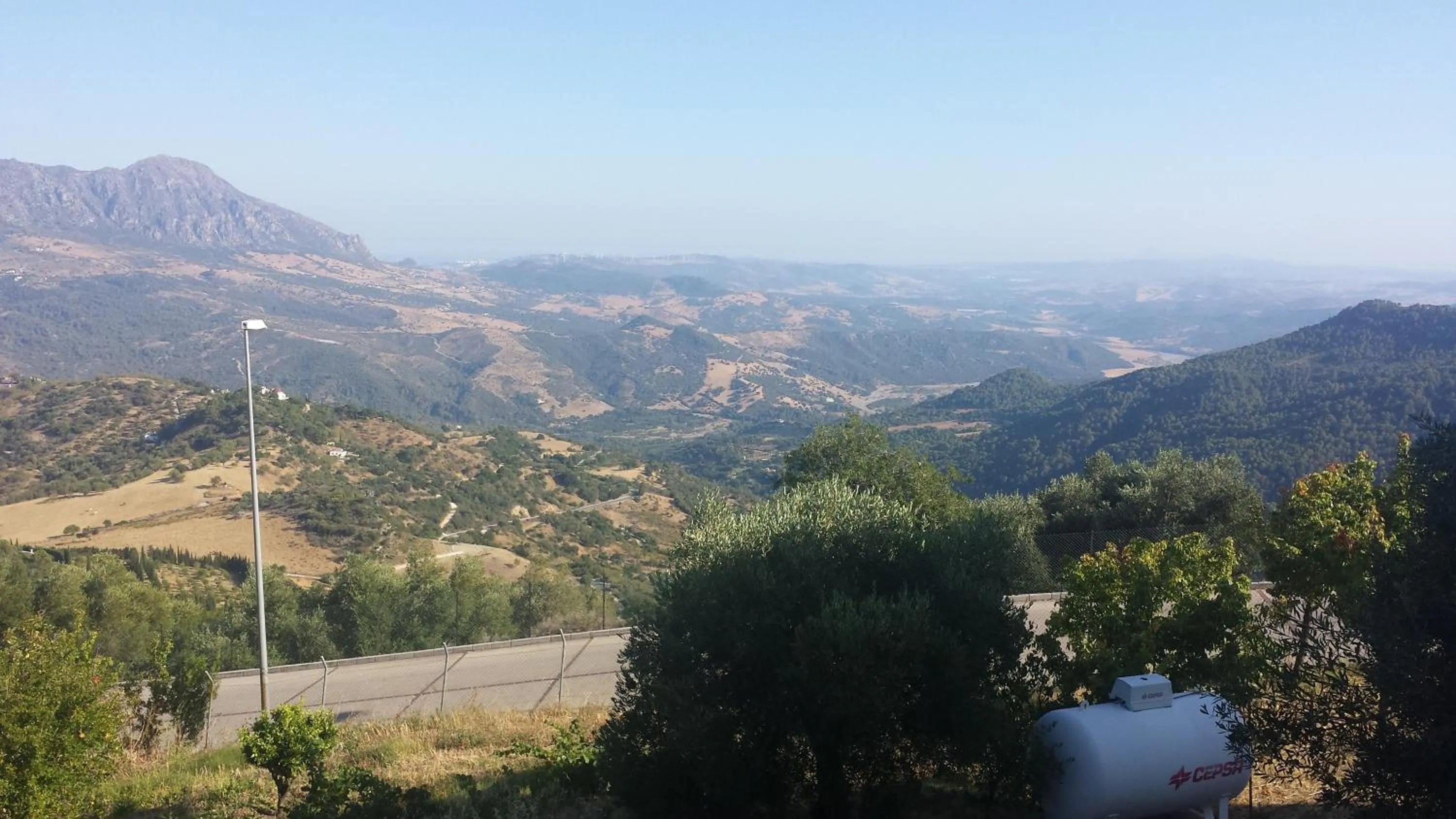 Mountain view in Hostal Breñaverde