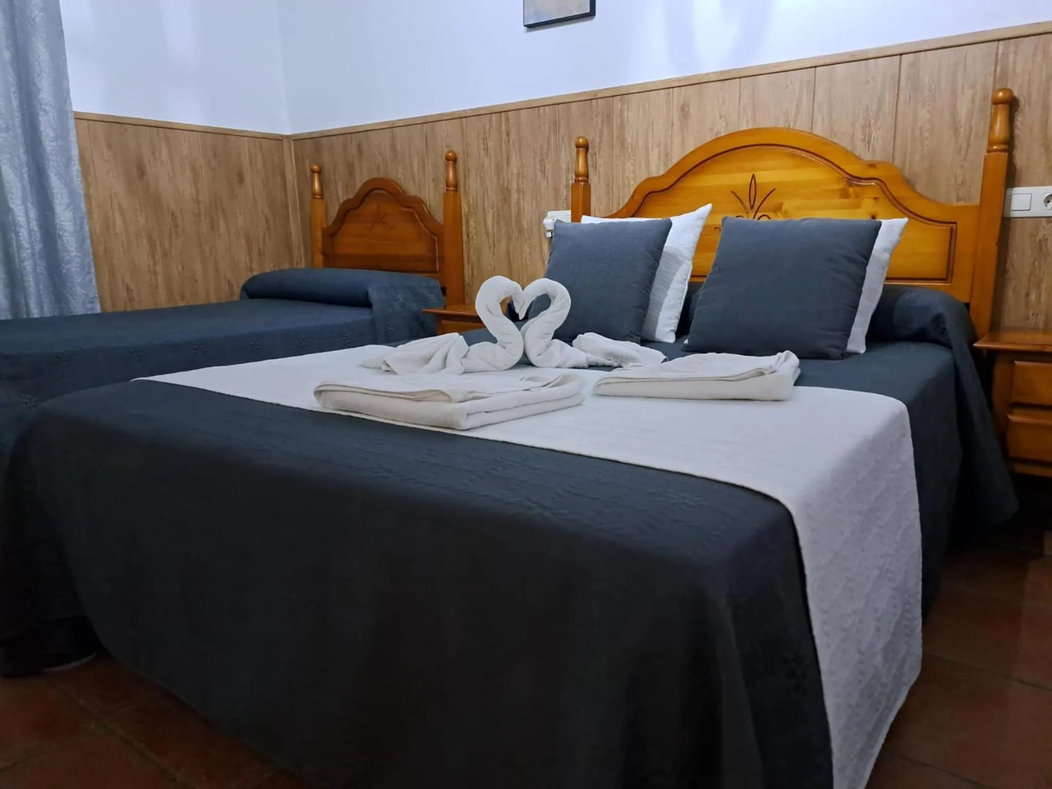 Bed in Hostal Breñaverde