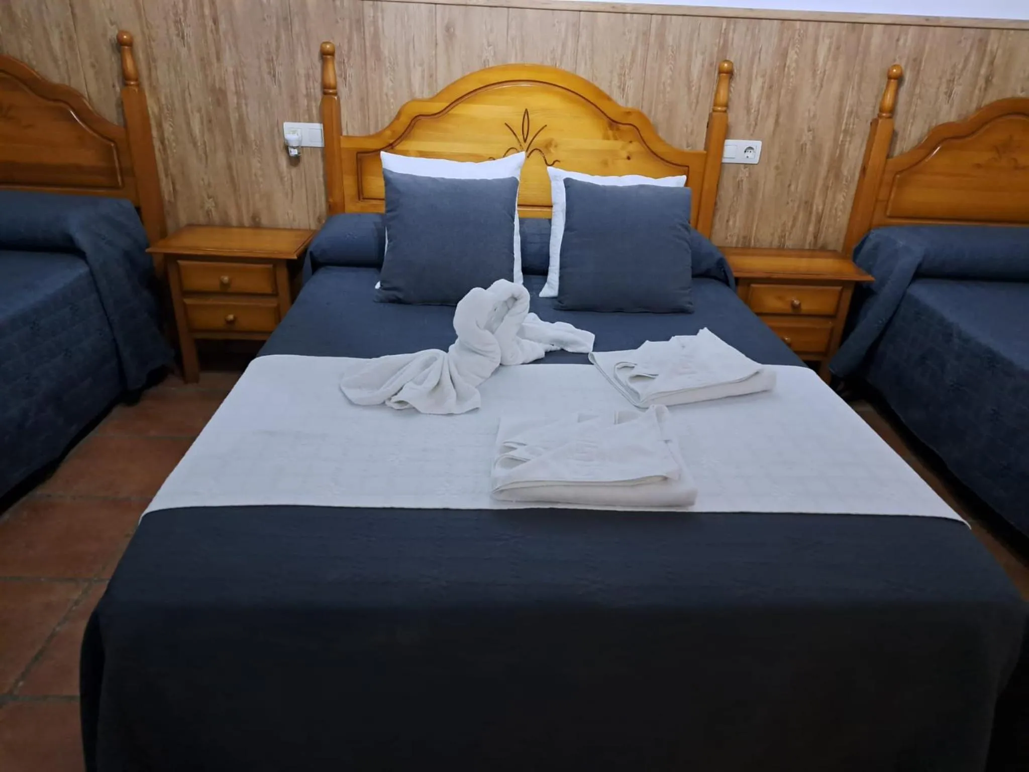 Bed in Hostal Breñaverde