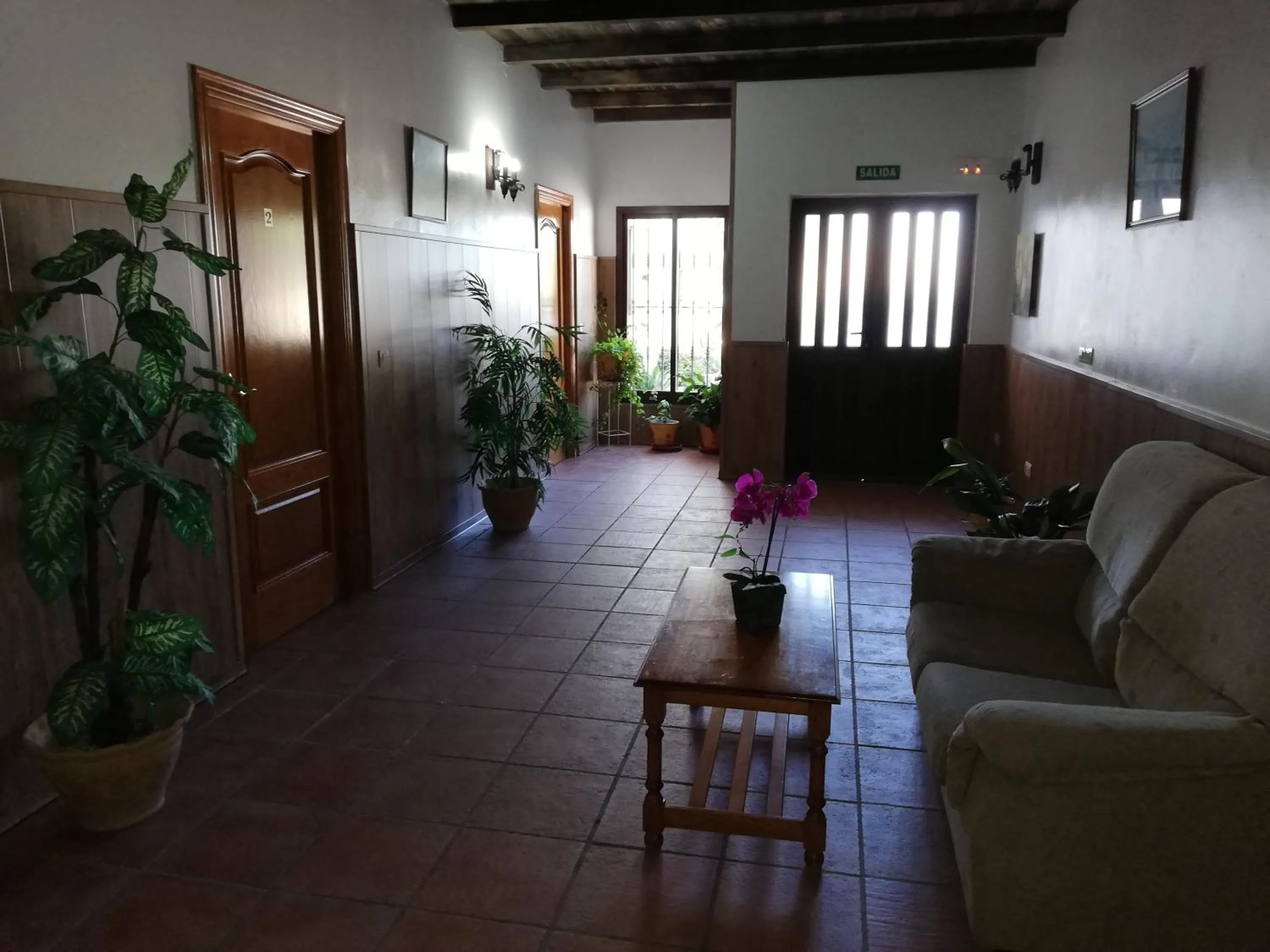 Living room in Hostal Breñaverde