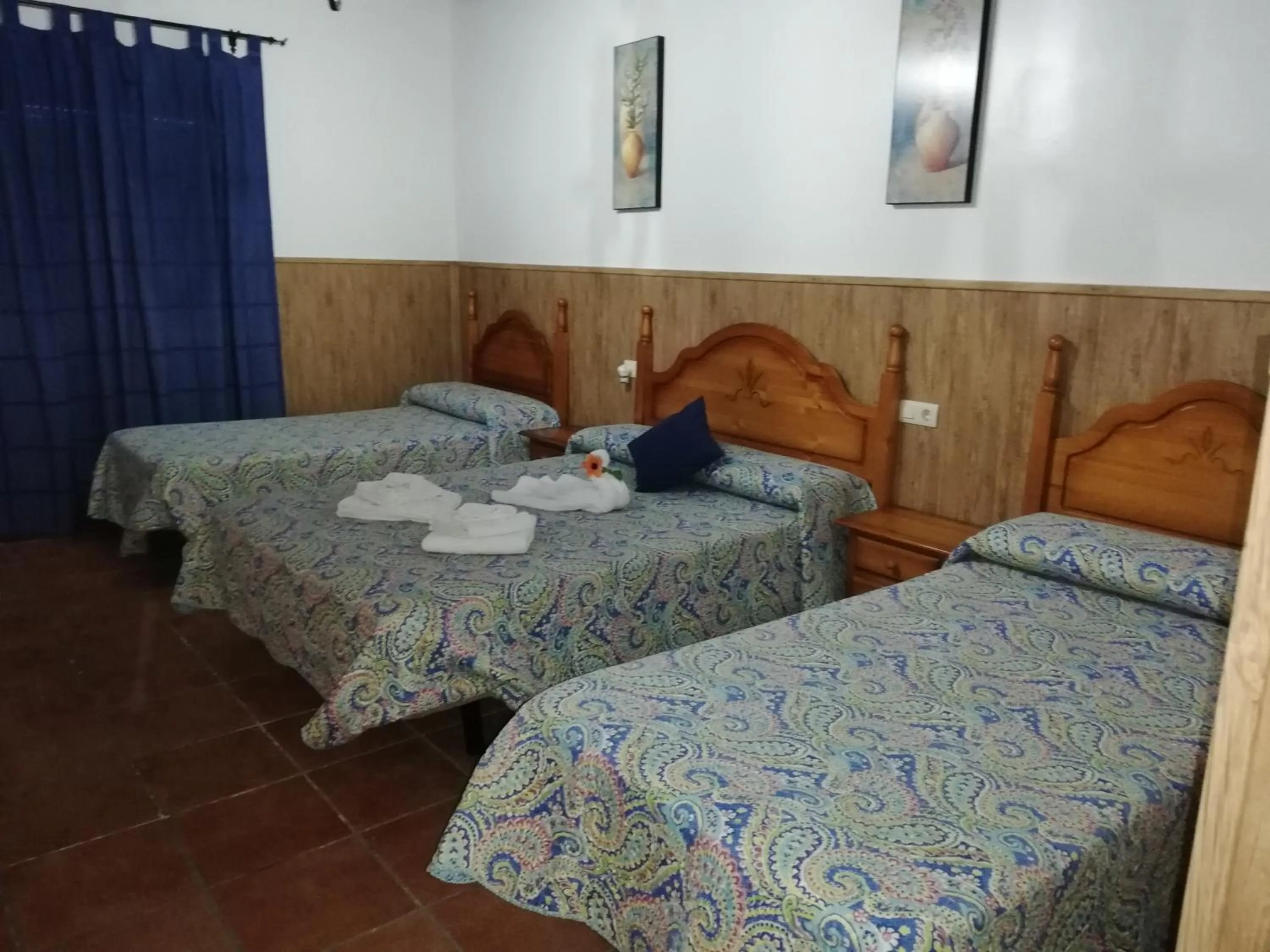 Bed in Hostal Breñaverde