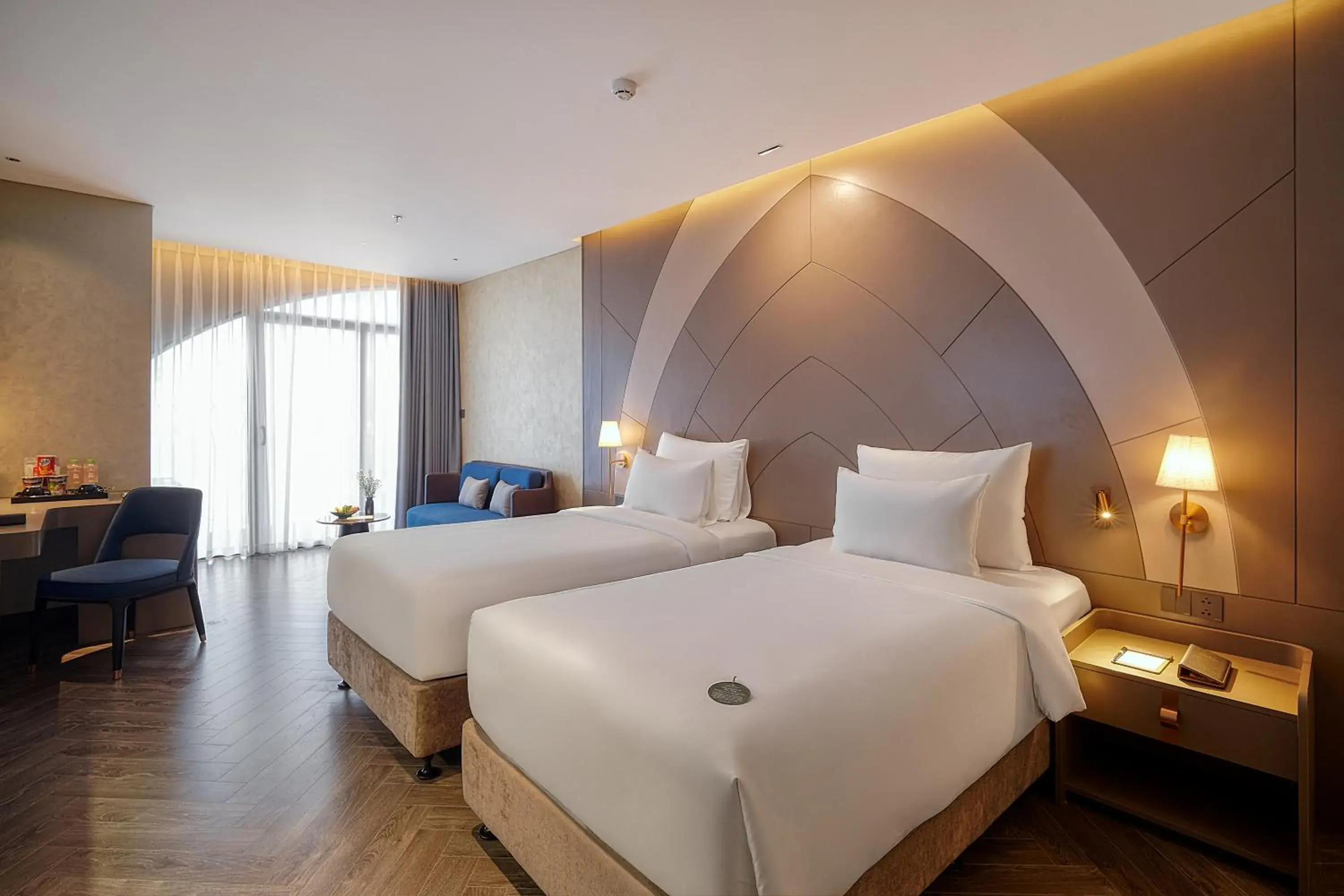 Champa Deluxe Twin Room-Complimentary 1-time Sauna/Steam access per stay in Champton Nha Trang Hotel Champa Deluxe Twin Room-Complimentary 1-time Sauna/Steam access per stay in Champton Nha Trang Hotel