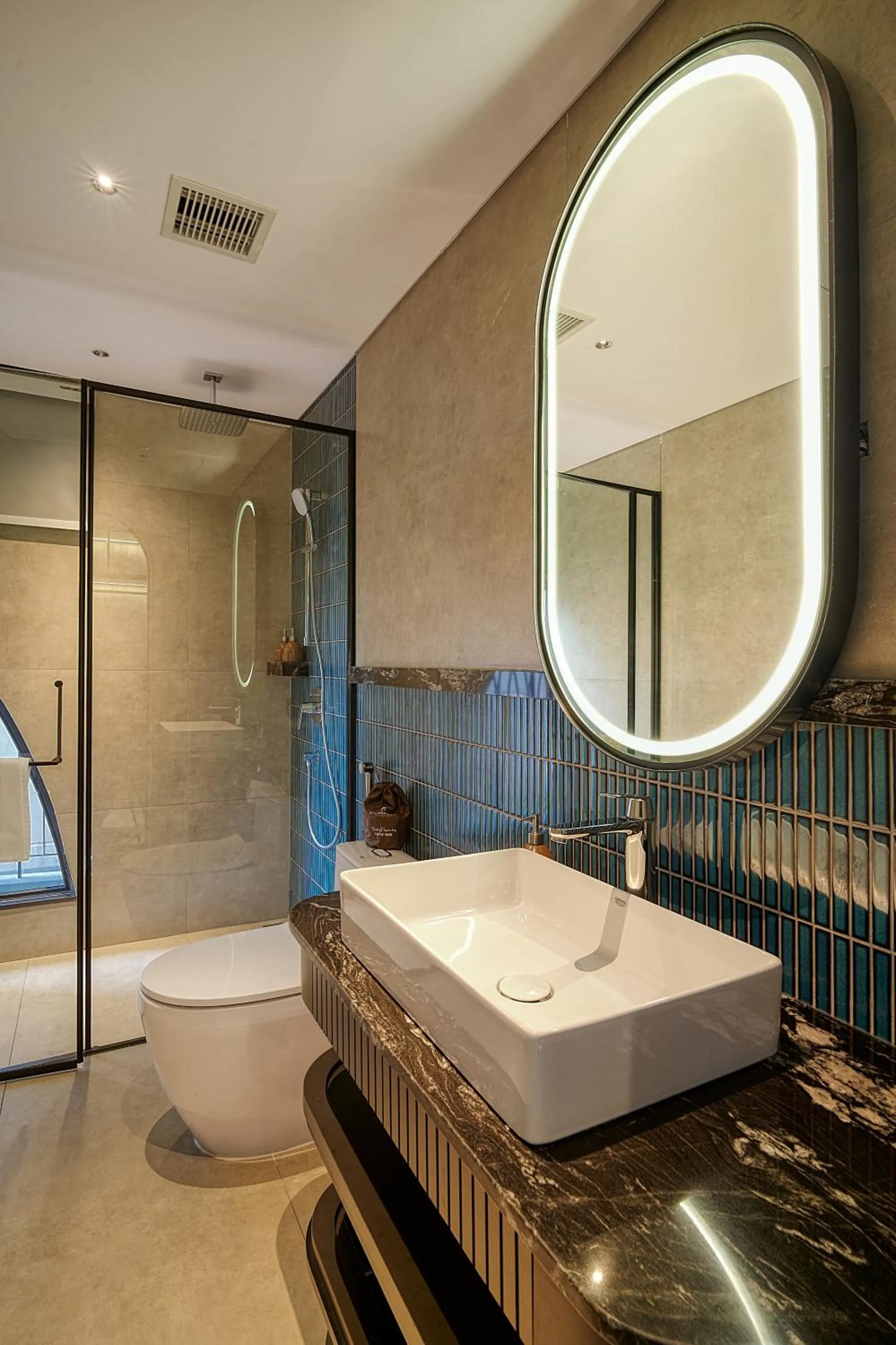 Shower in Champton Nha Trang Hotel