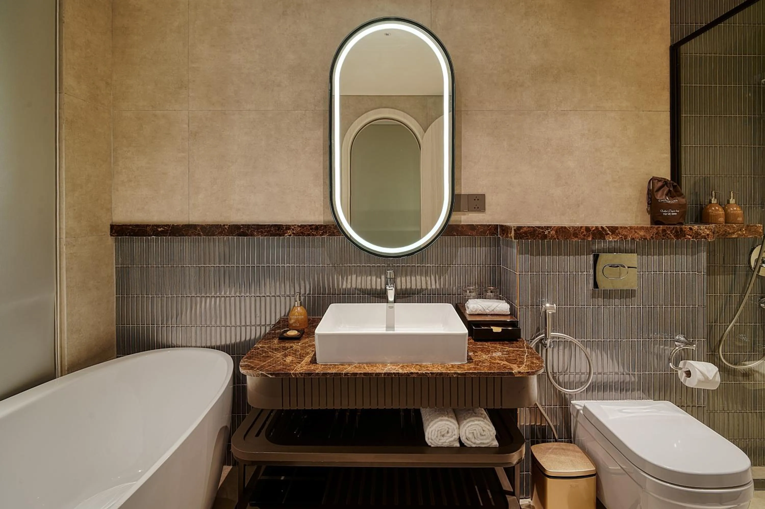 Toilet in Champton Nha Trang Hotel