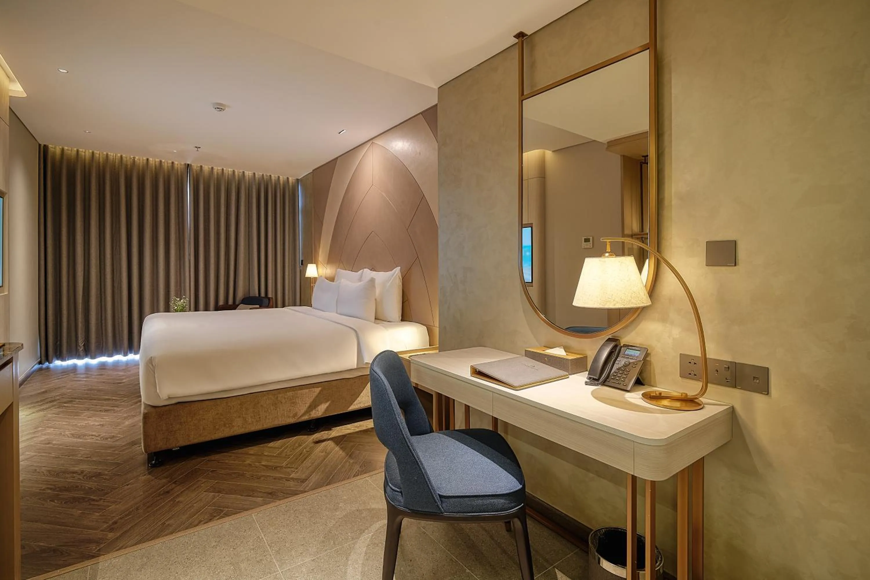 Bed in Champton Nha Trang Hotel