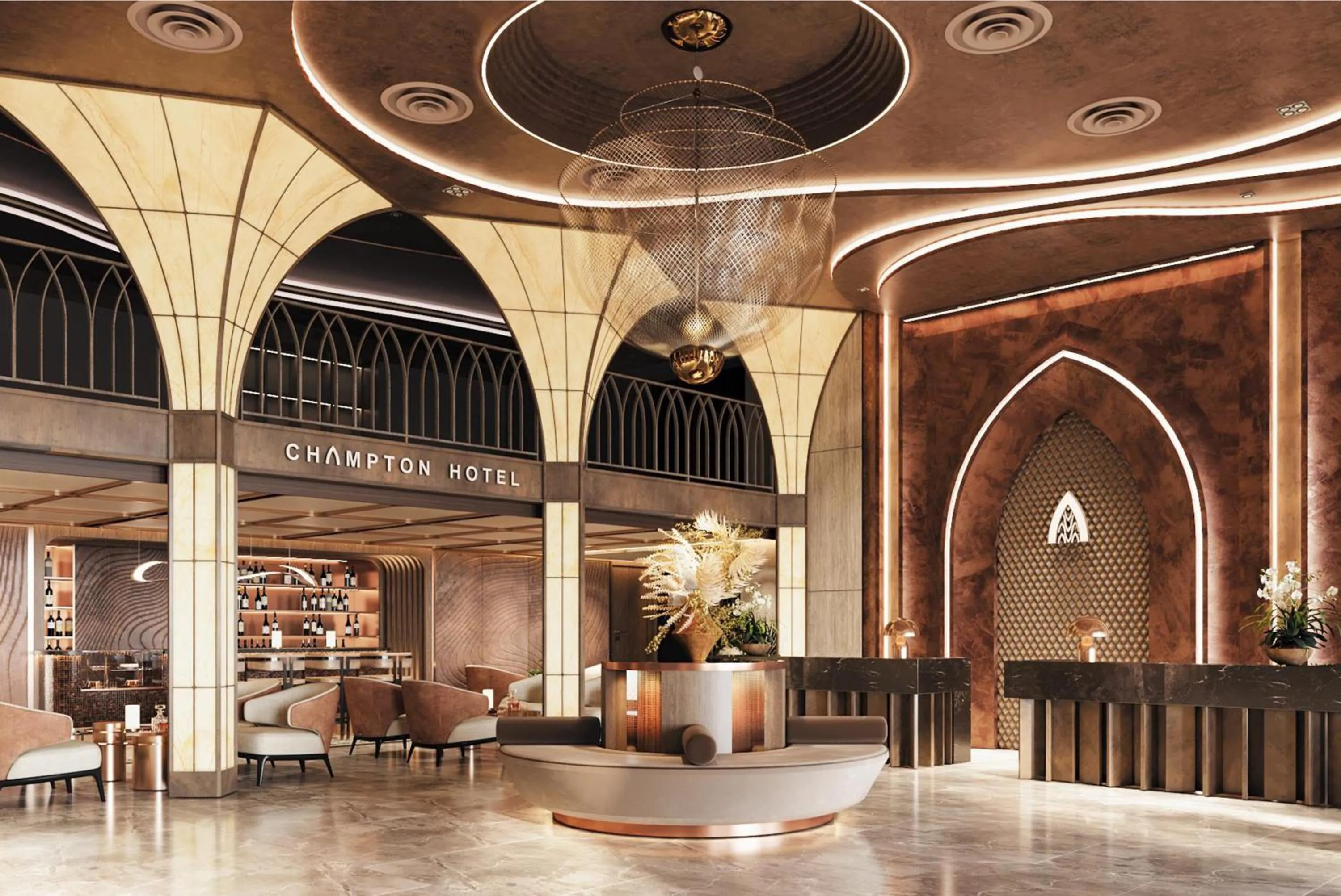 Lobby or reception in Champton Nha Trang Hotel