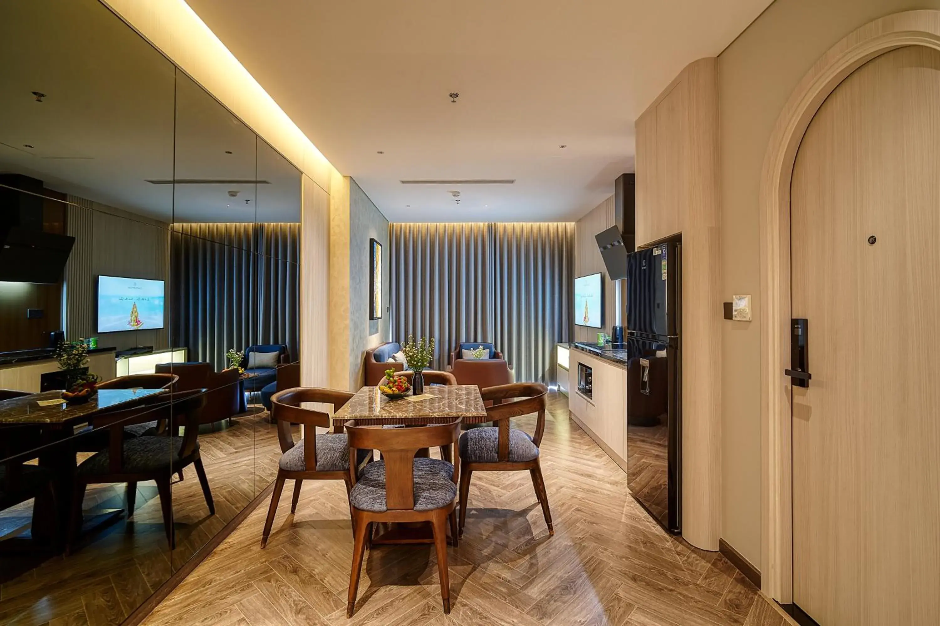 Family Suite with Two Bedrooms and Living Room in Champton Nha Trang Hotel Family Suite with Two Bedrooms and Living Room in Champton Nha Trang Hotel