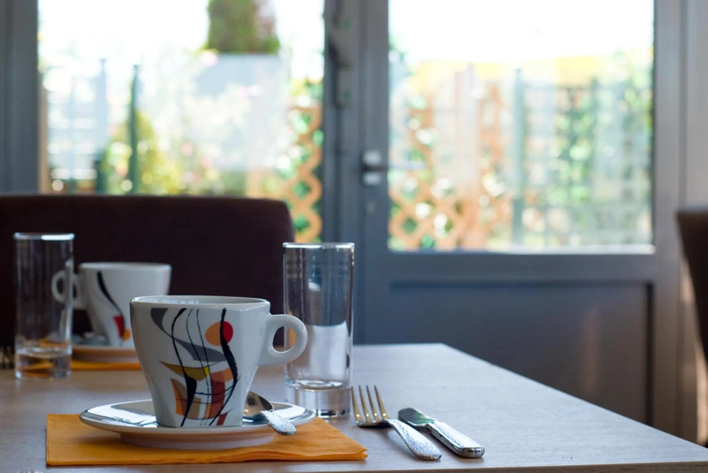 Breakfast in Logis Hotel Restaurant de La Madeleine