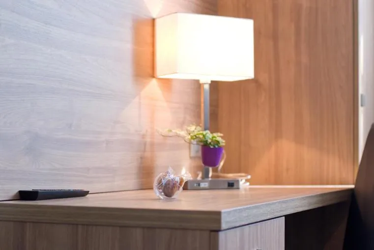 Decorative detail in Logis Hotel Restaurant de La Madeleine