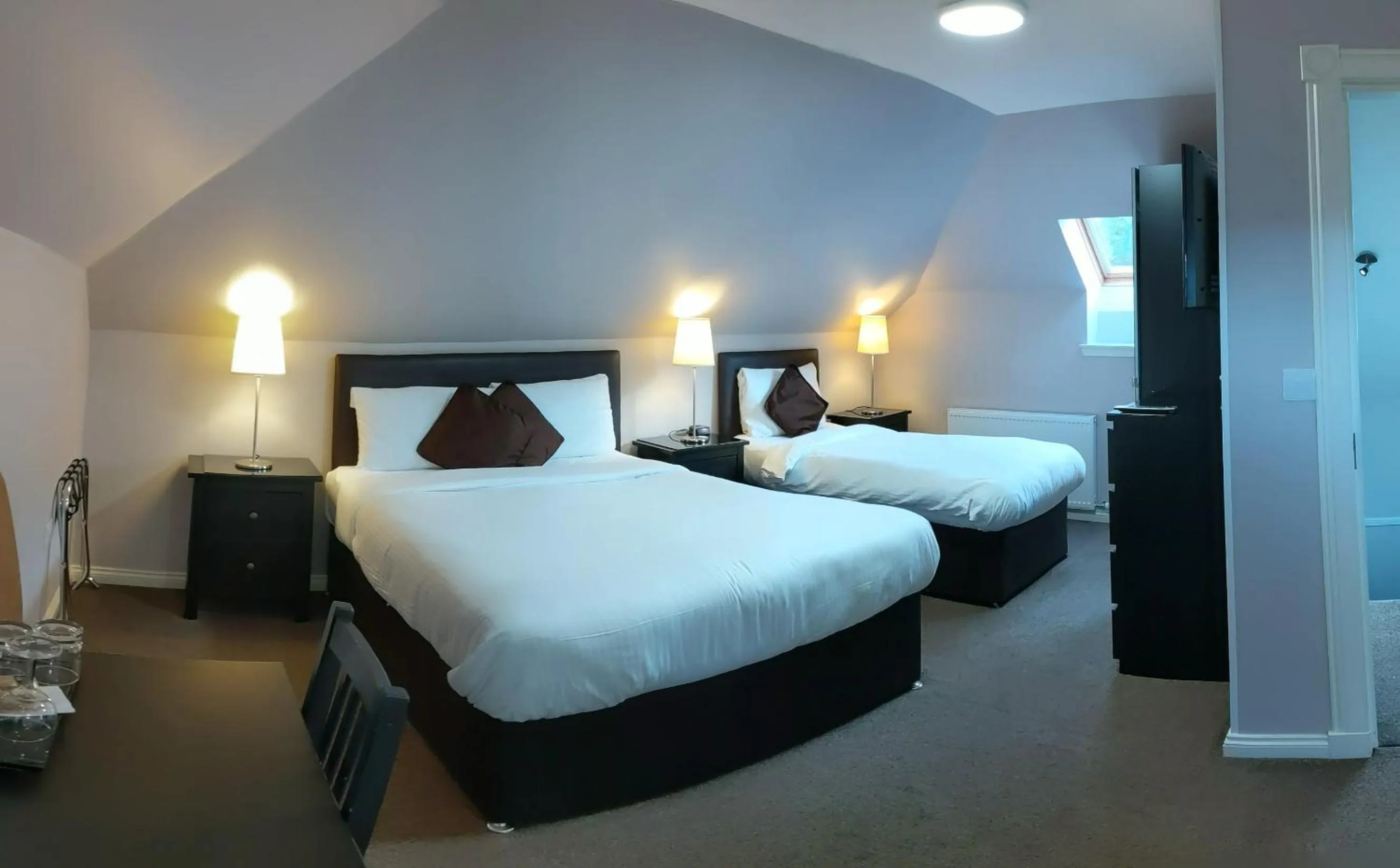 Bed in MacLean Guest House