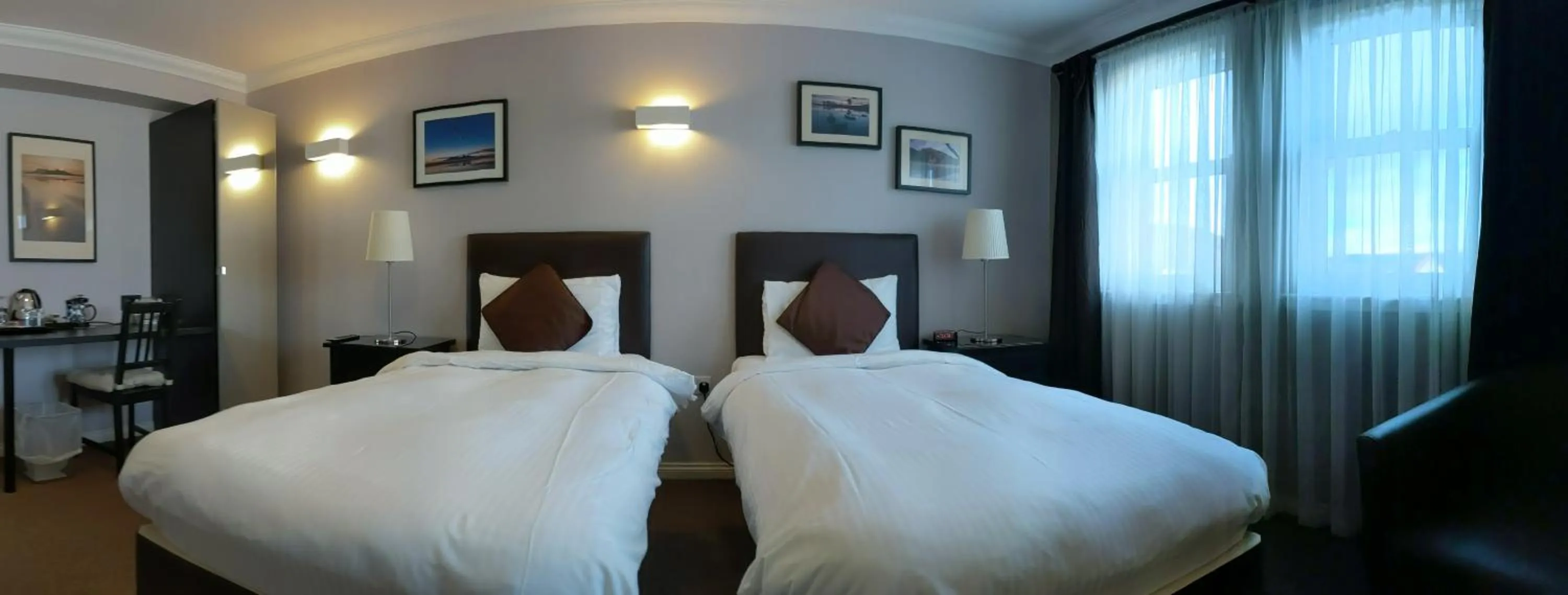 Bed in MacLean Guest House