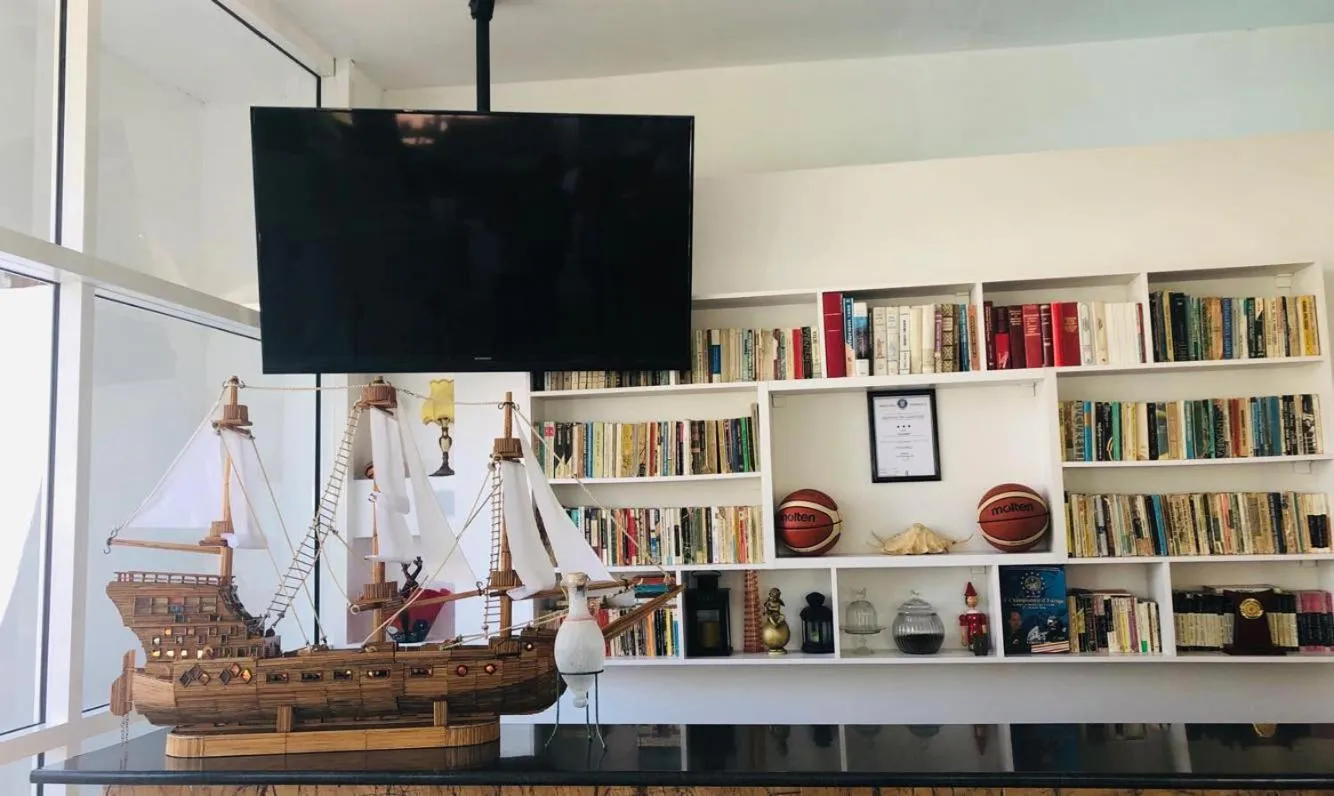 Decorative detail in Academy Hotel